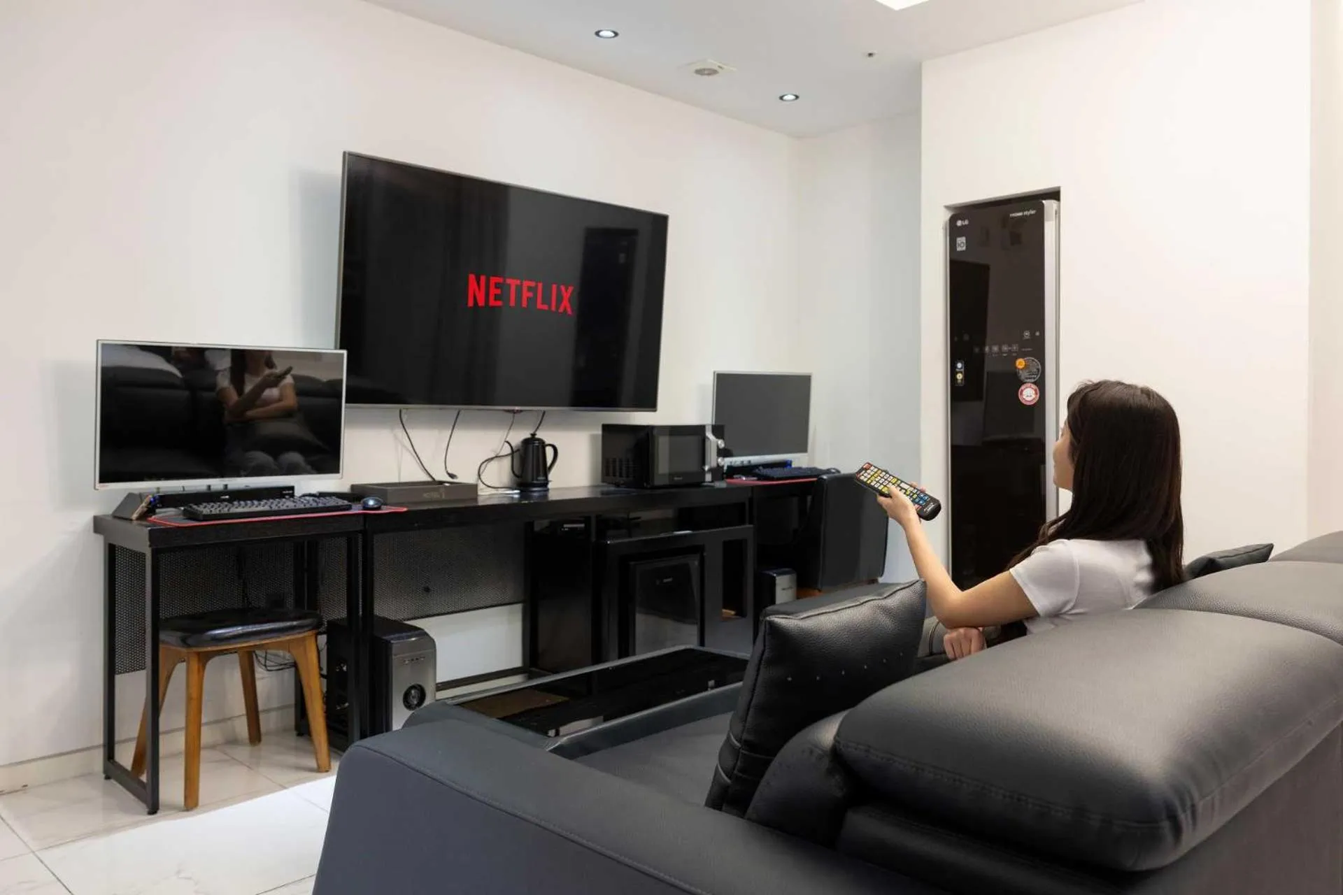 Living room in Hotel Moon Cheonan ShinBuldang