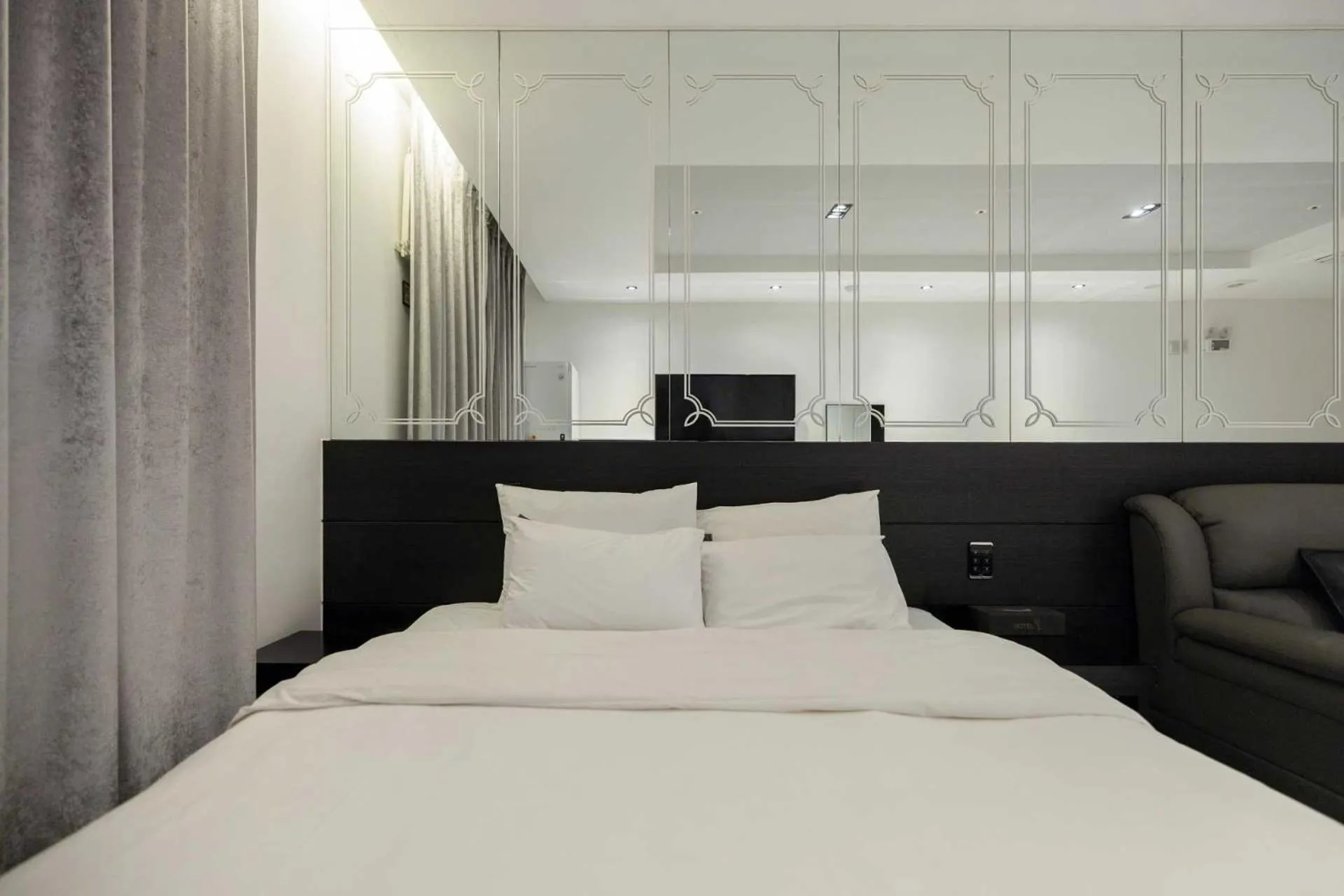 Bed in Hotel Moon Cheonan ShinBuldang