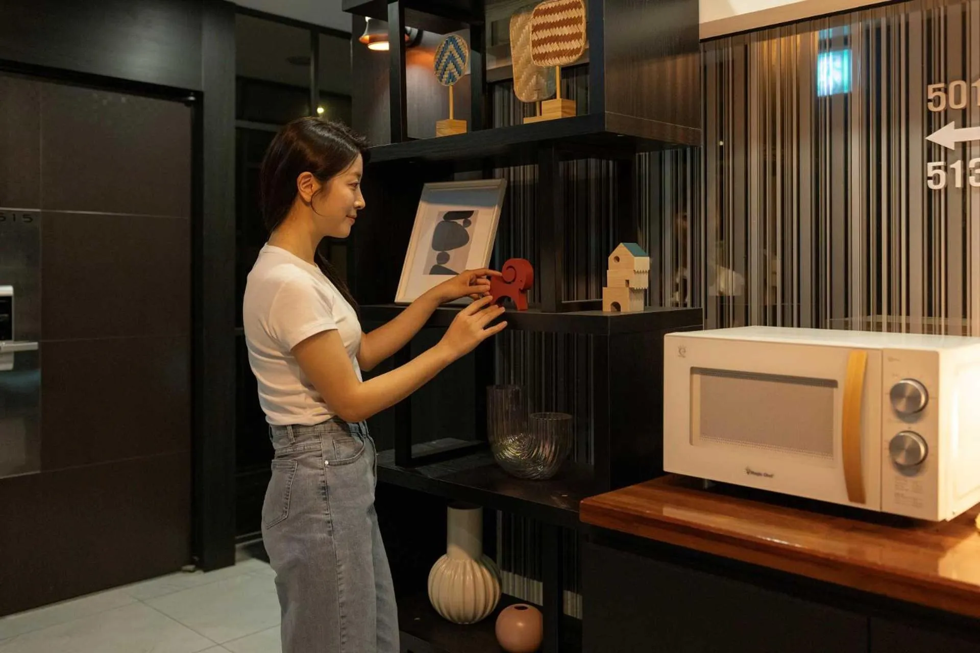 Communal lounge/ TV room in Hotel Moon Cheonan ShinBuldang