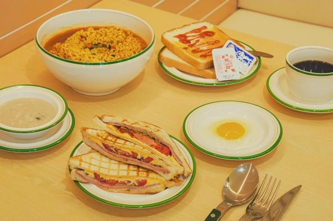 Food and drinks in Cheonan Buldang Hound Hotel