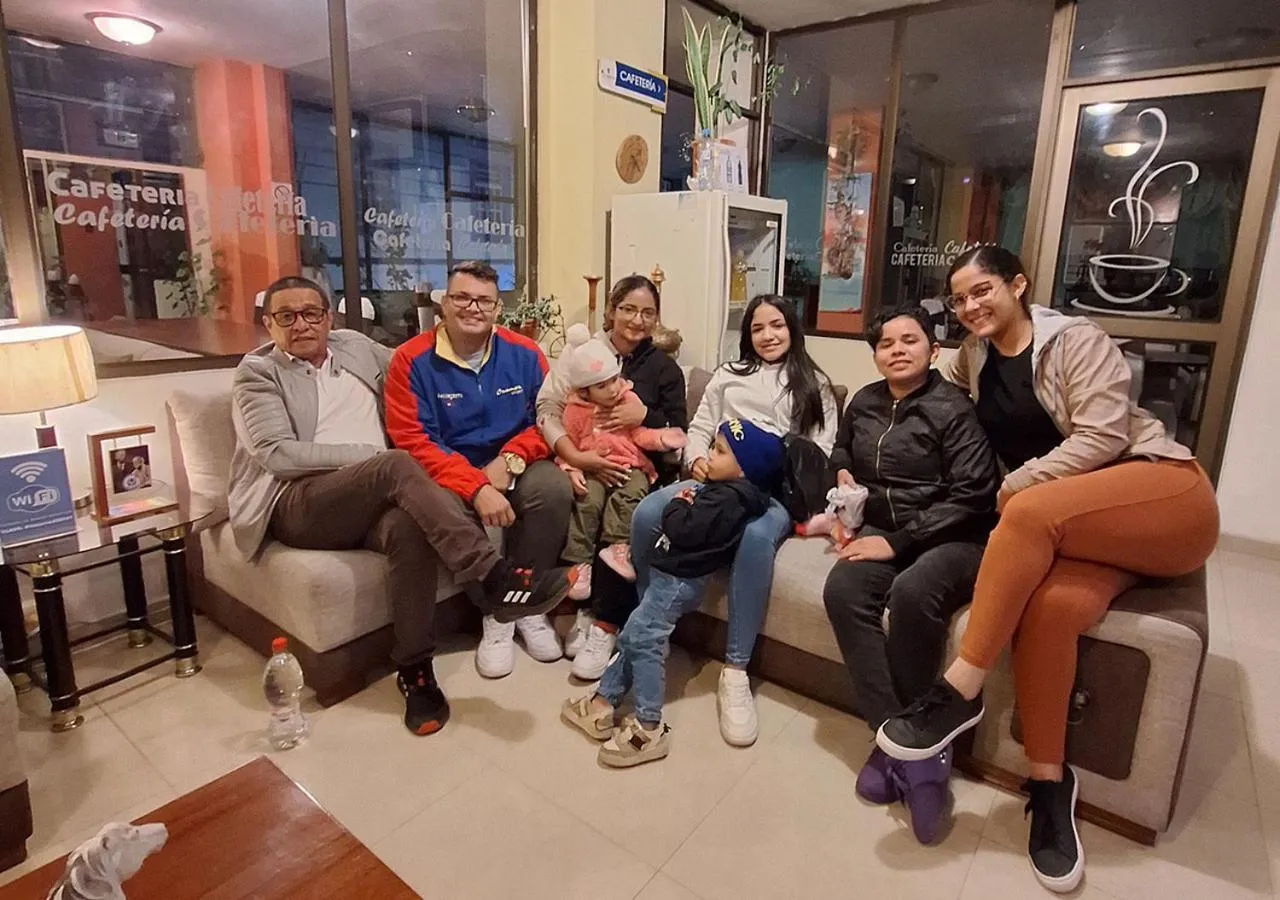 Lobby or reception in La Merced Plaza Hospedaje