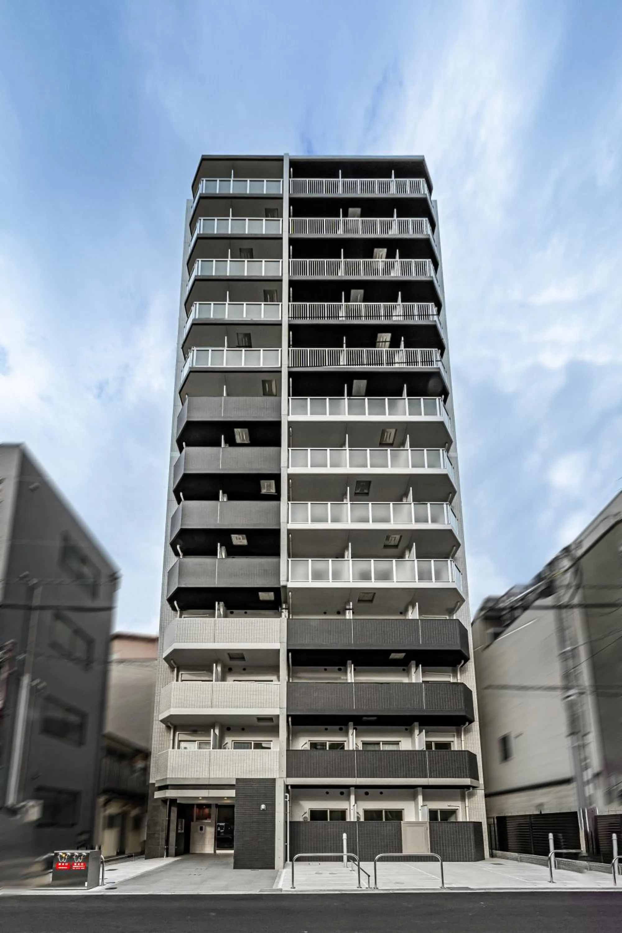 Property building in Apartment Hotel 11 Osaka Dome