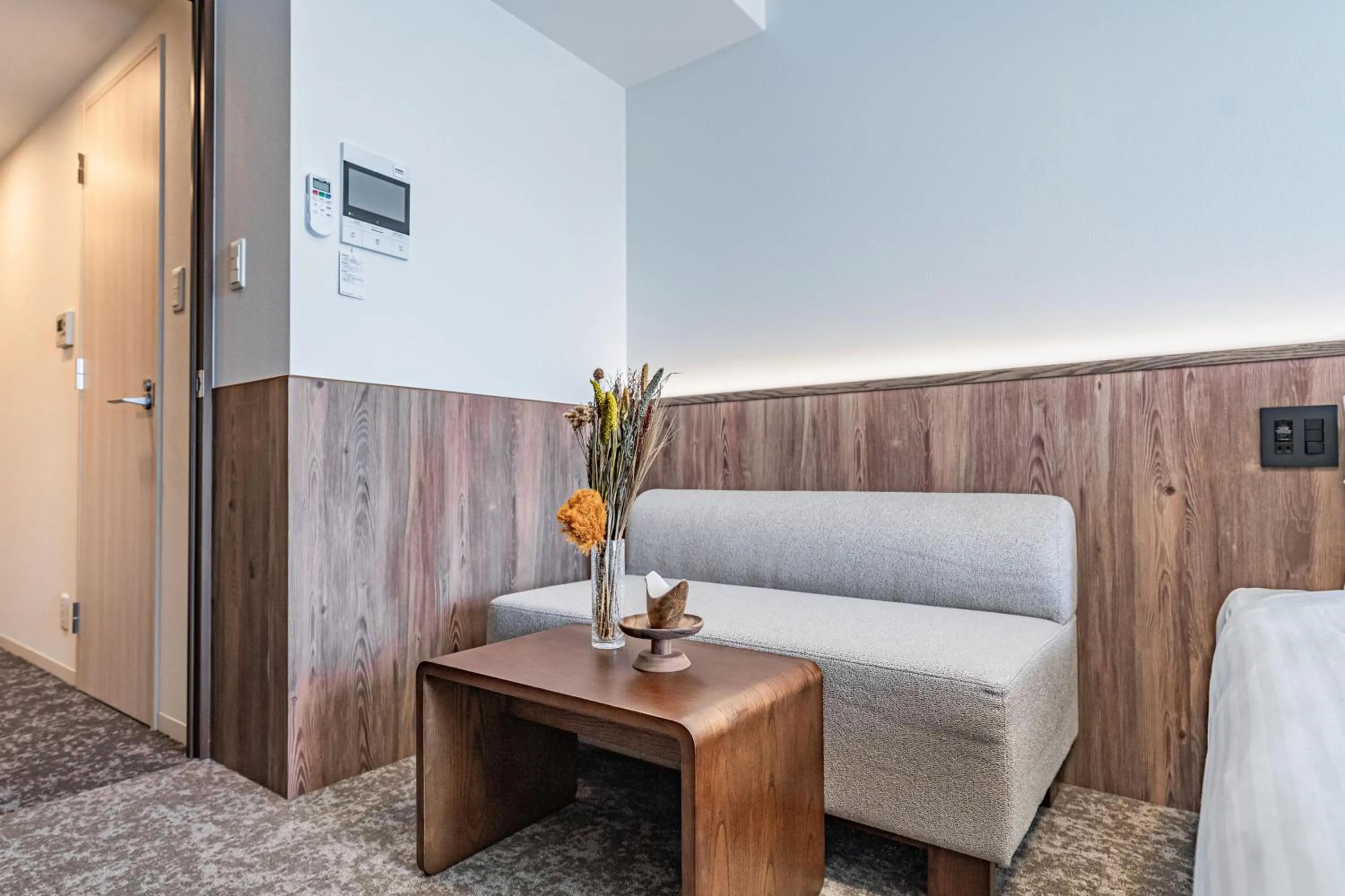 Bed in Apartment Hotel 11 Osaka Dome