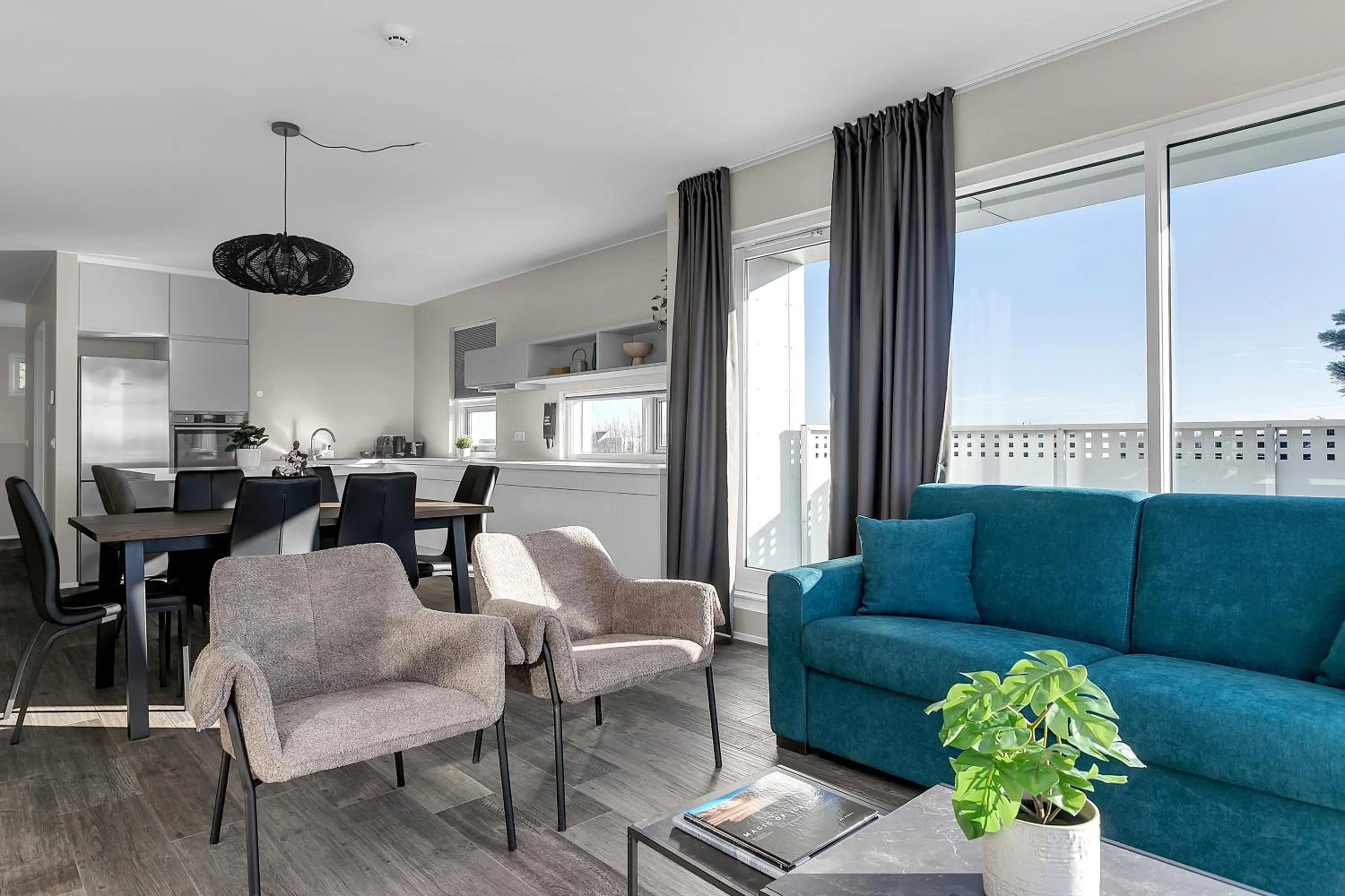 Living room in Bella Apartments & Rooms