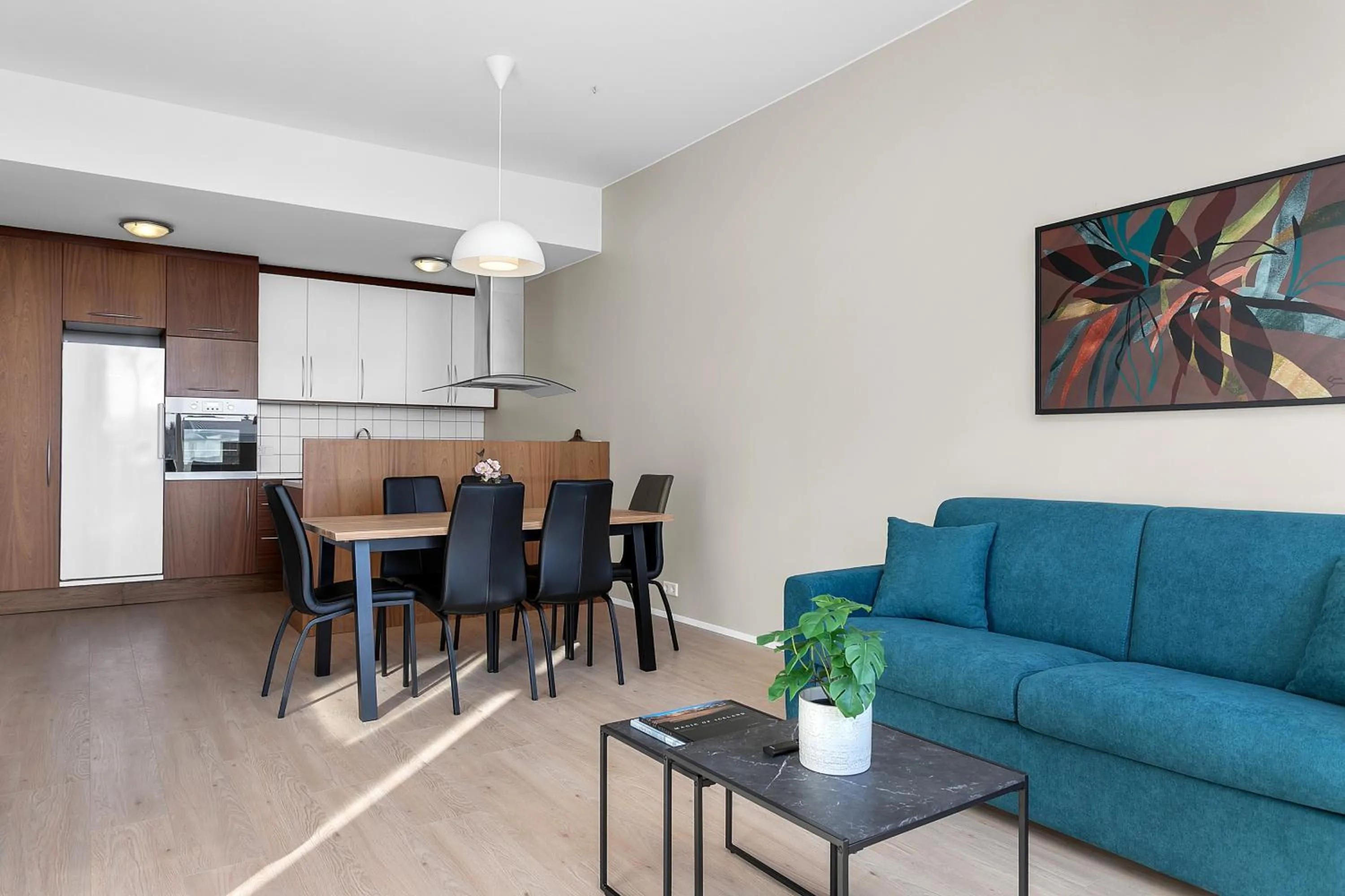 kitchen in Bella Apartments & Rooms