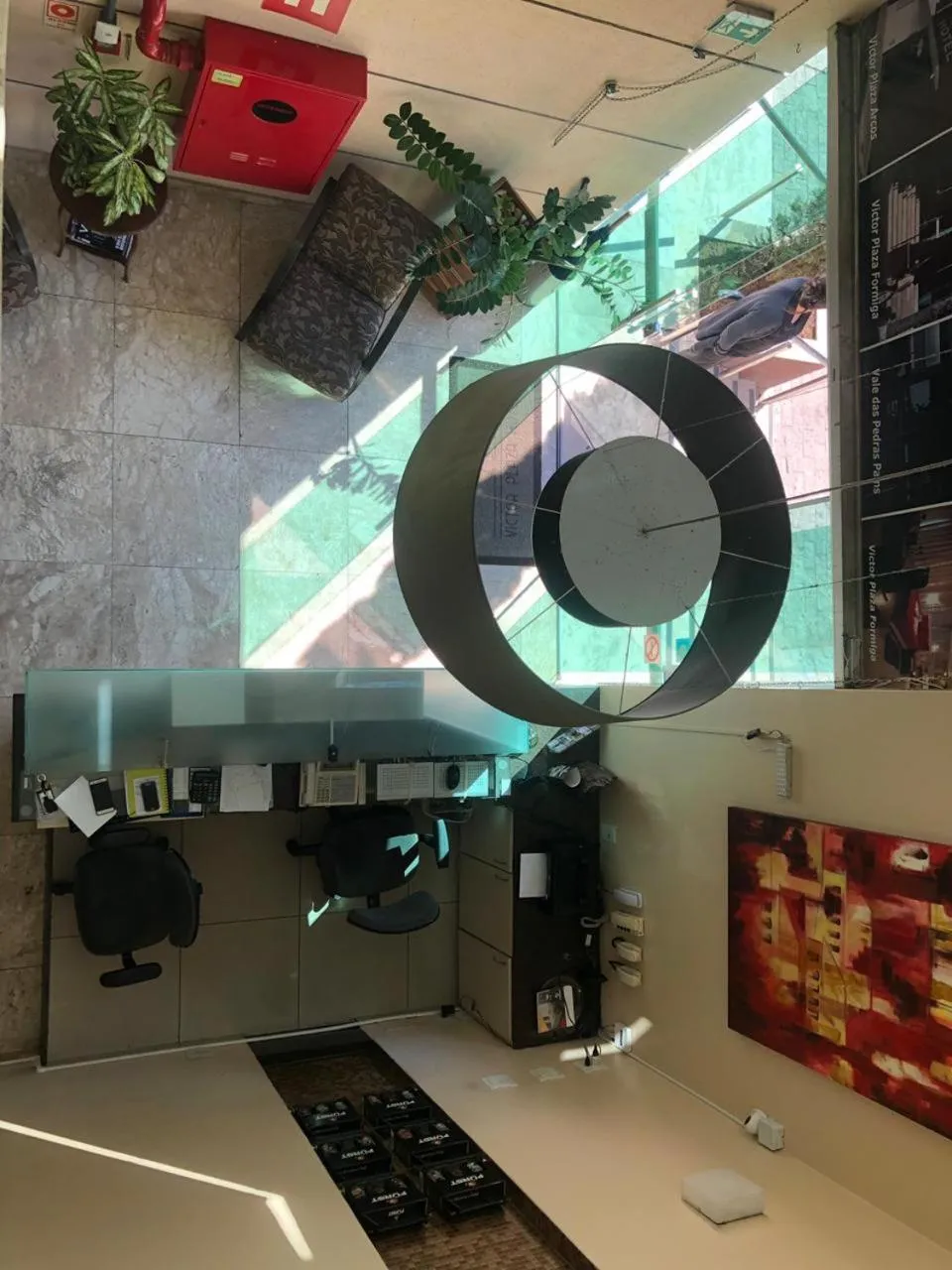 Lobby or reception in Victor Plaza Formiga