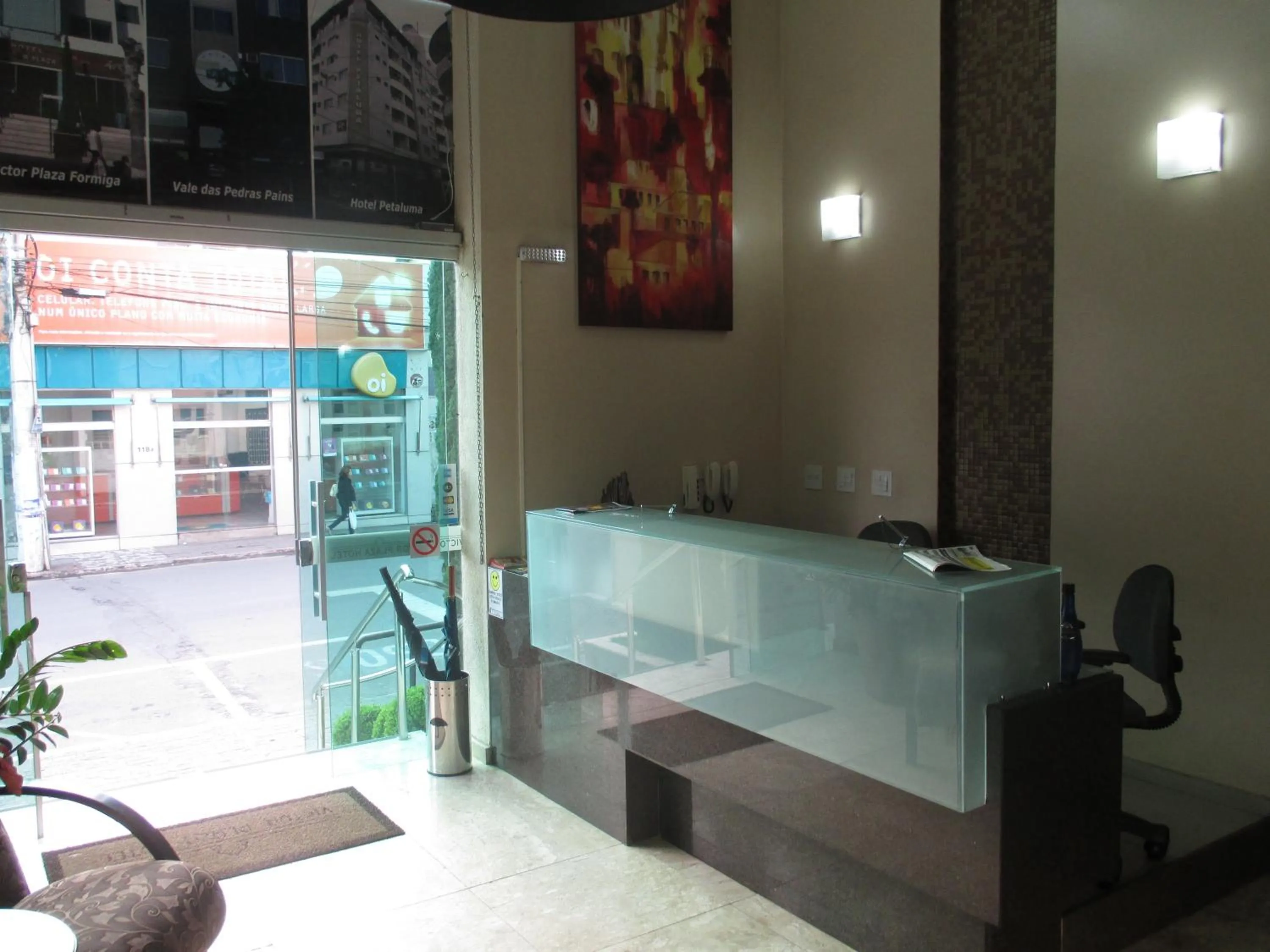 Lobby or reception in Victor Plaza Formiga
