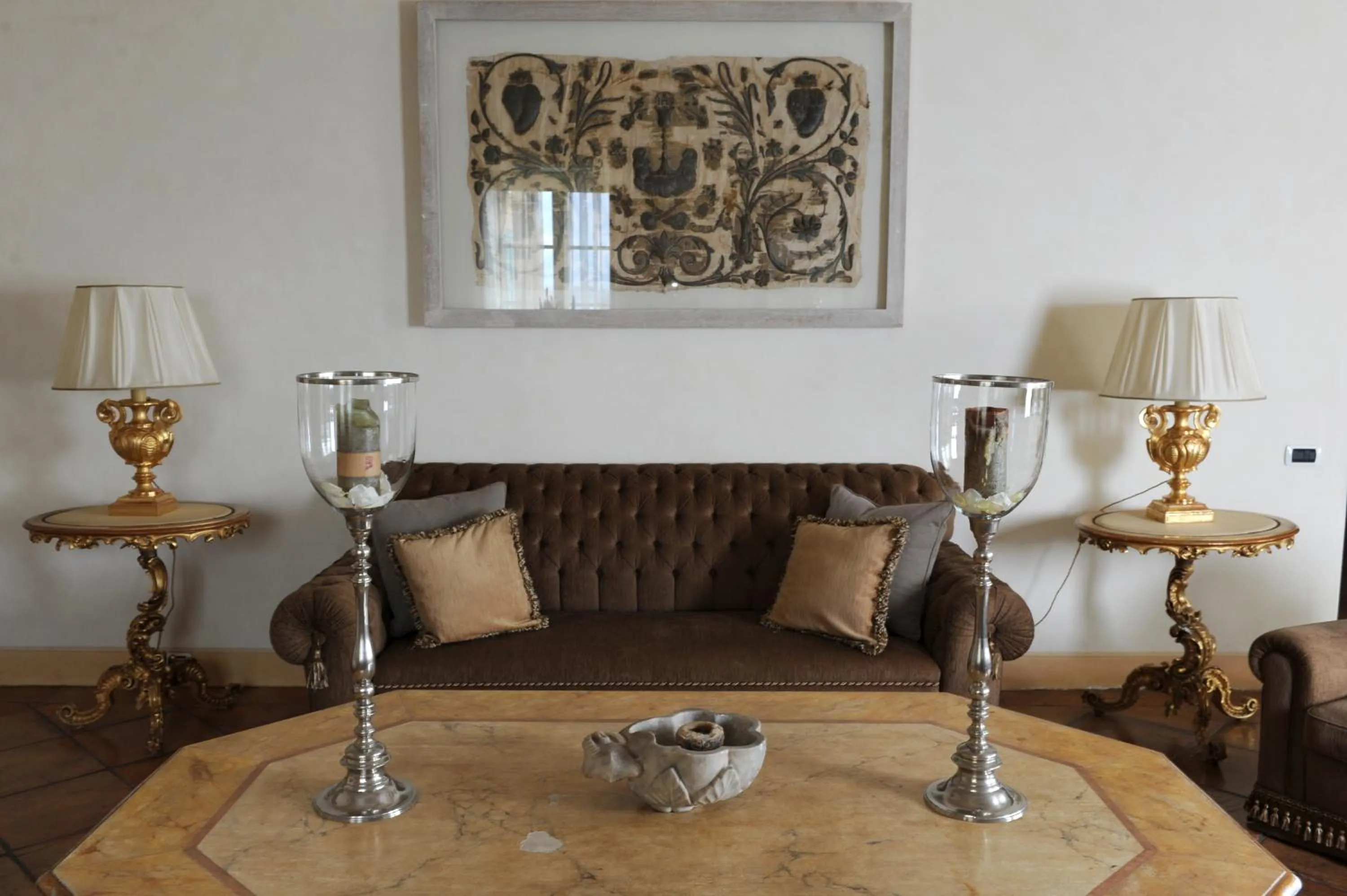 Living room in Casa Raiola Ercolano Luxury Rooms & Spa