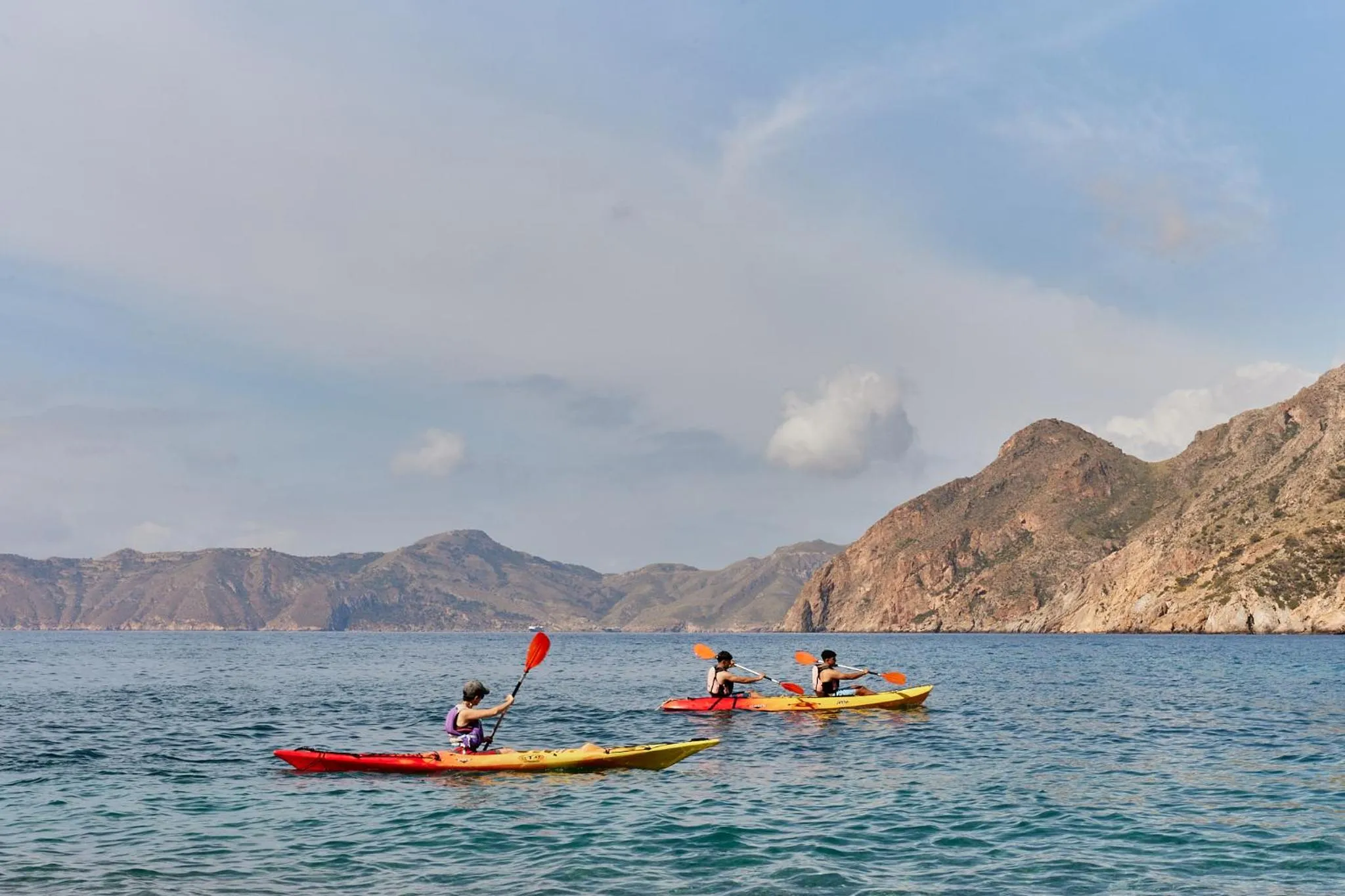 Canoeing in Camping El Portus