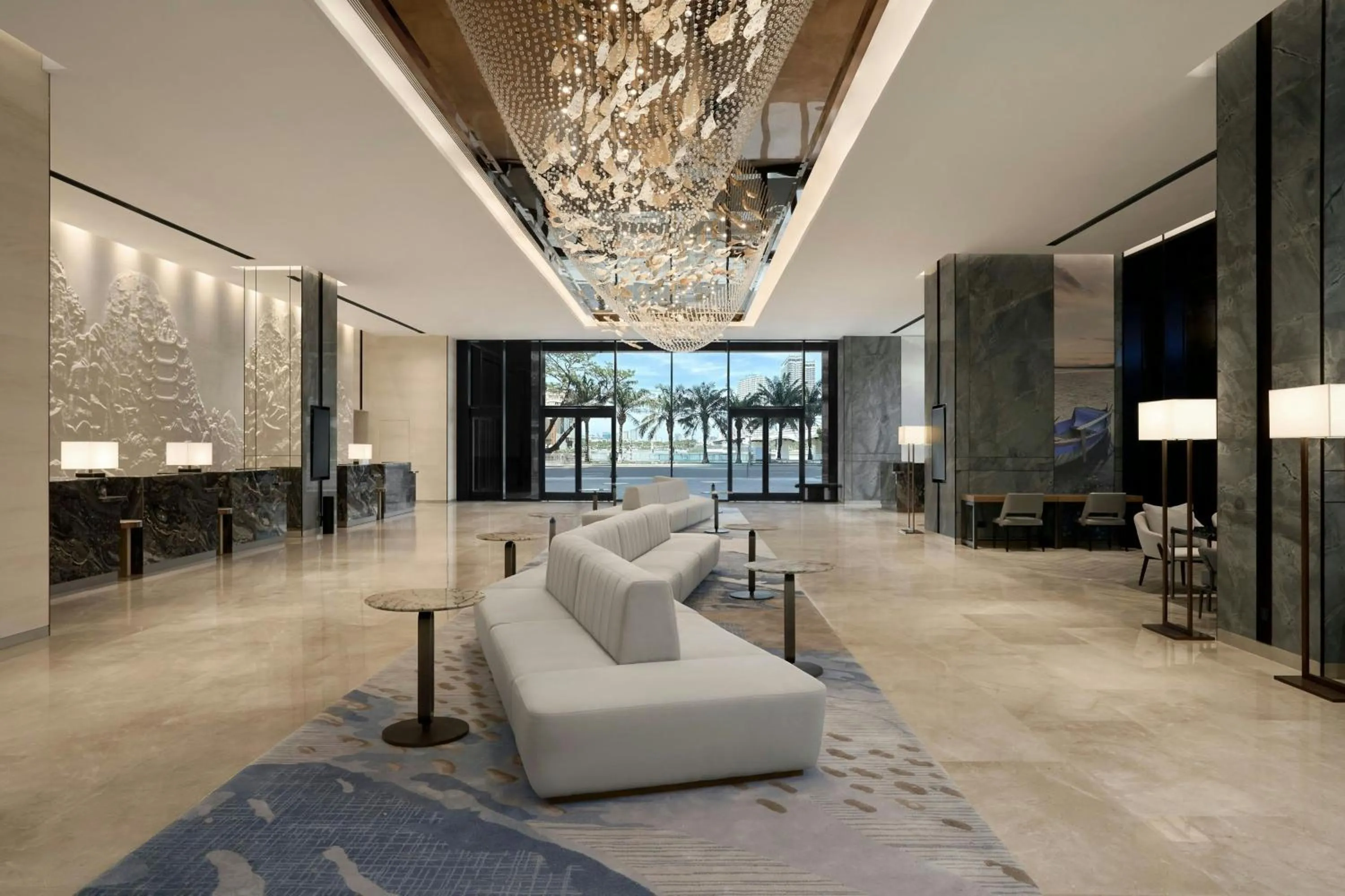 Lobby or reception in Courtyard by Marriott Danang Han River