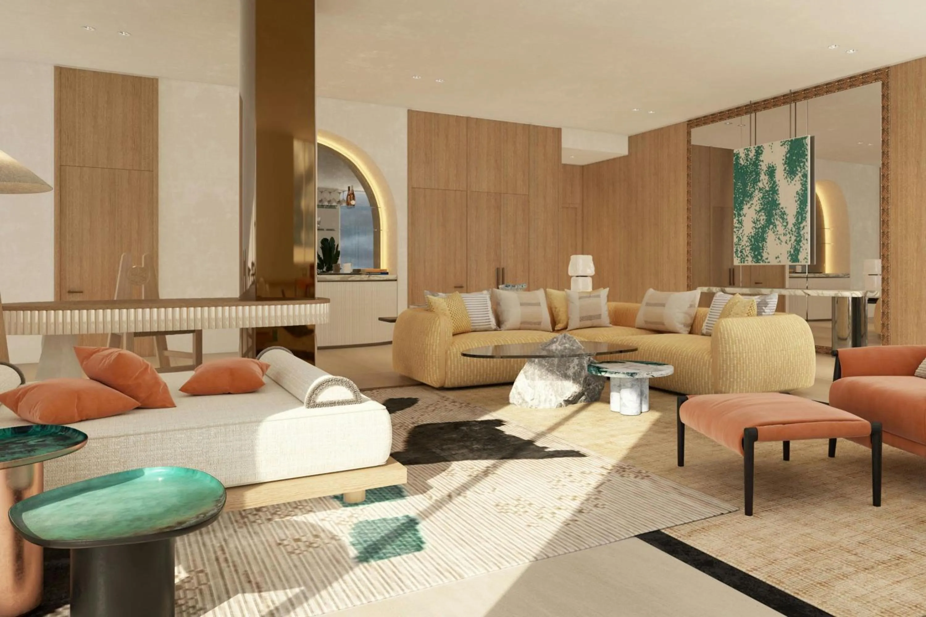 Photo of the whole room in W Sardinia - Poltu Quatu