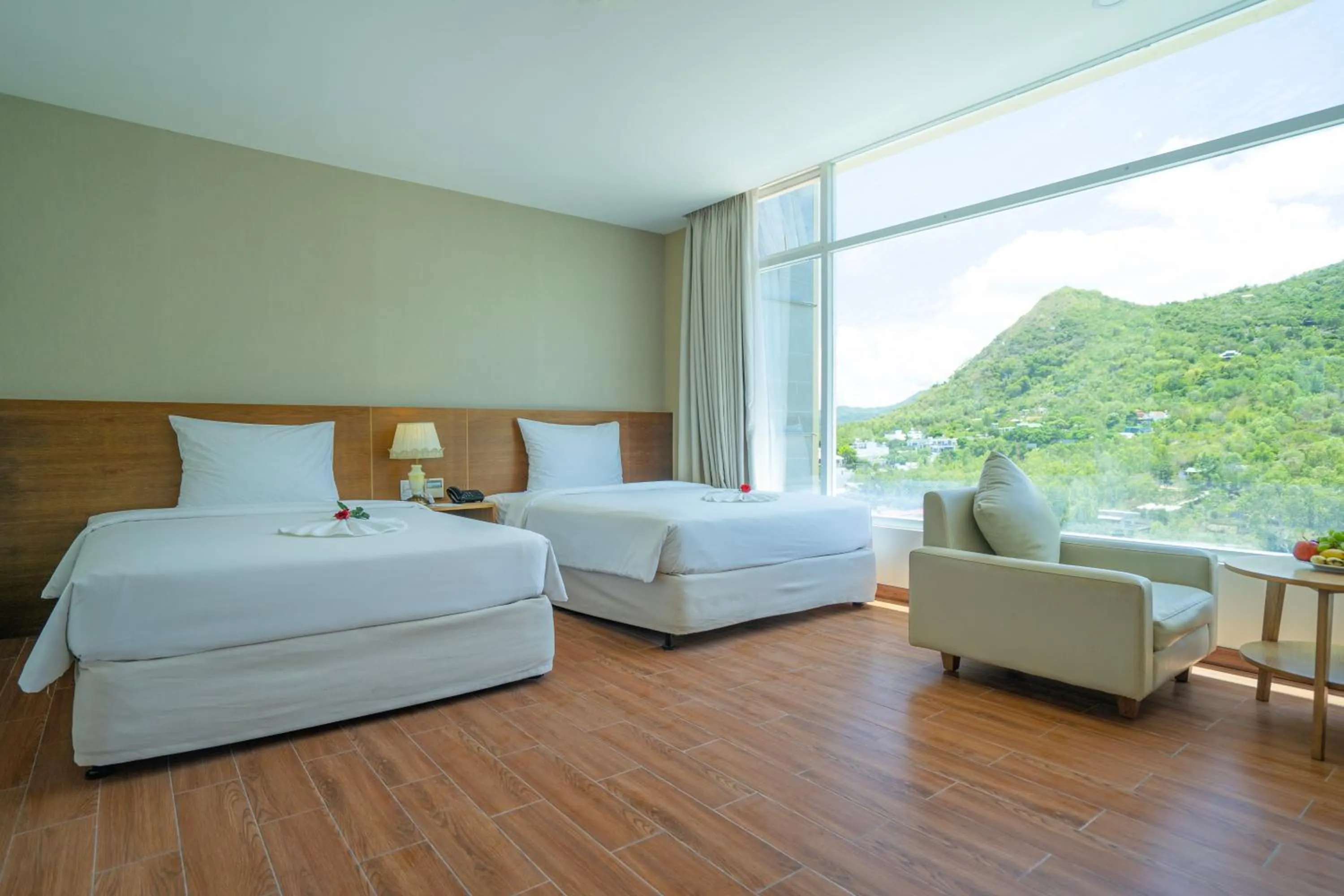 Bed in Glamour Hotel Nha Trang