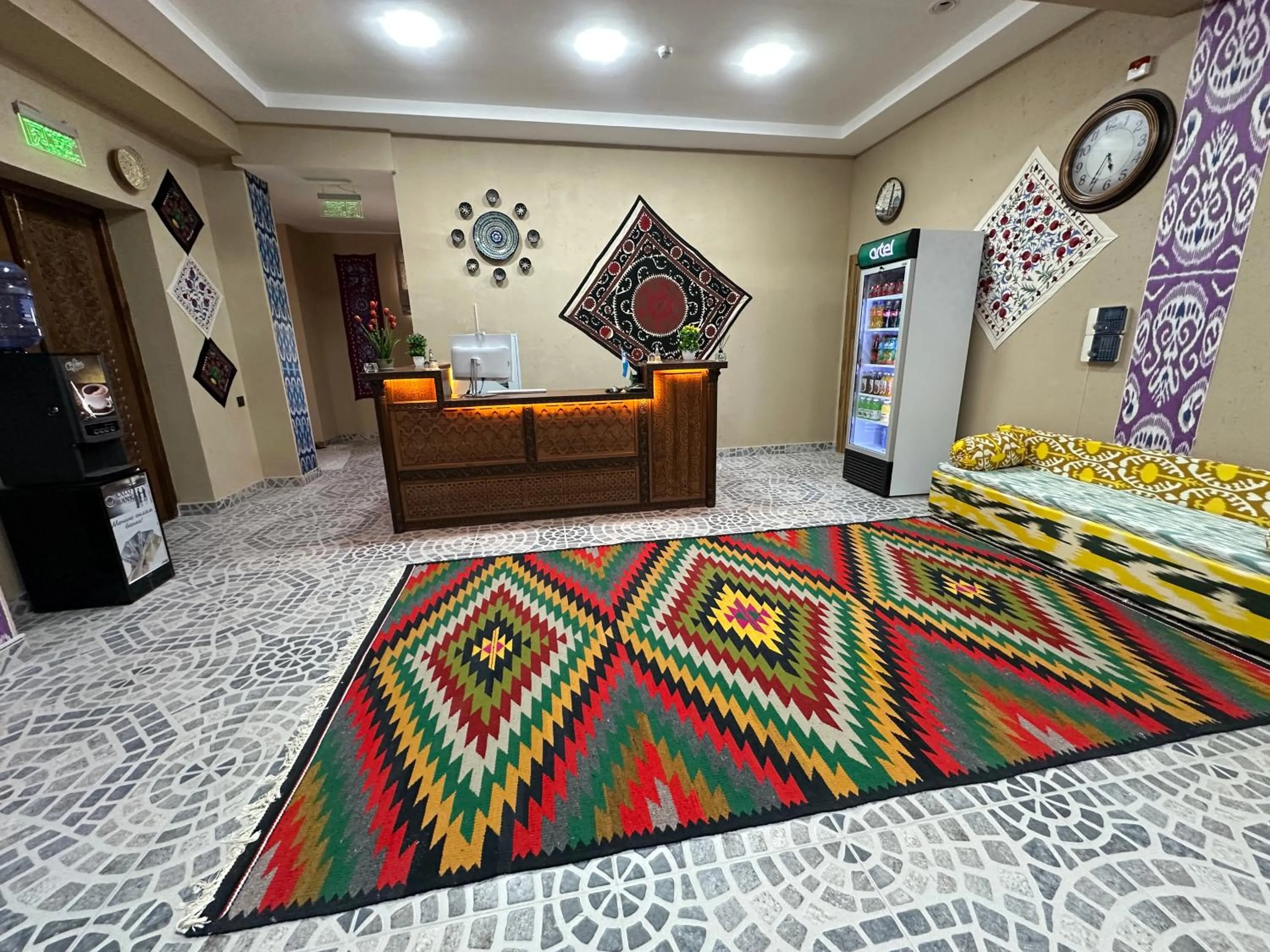 Seating area in Hotel Byond Khiva