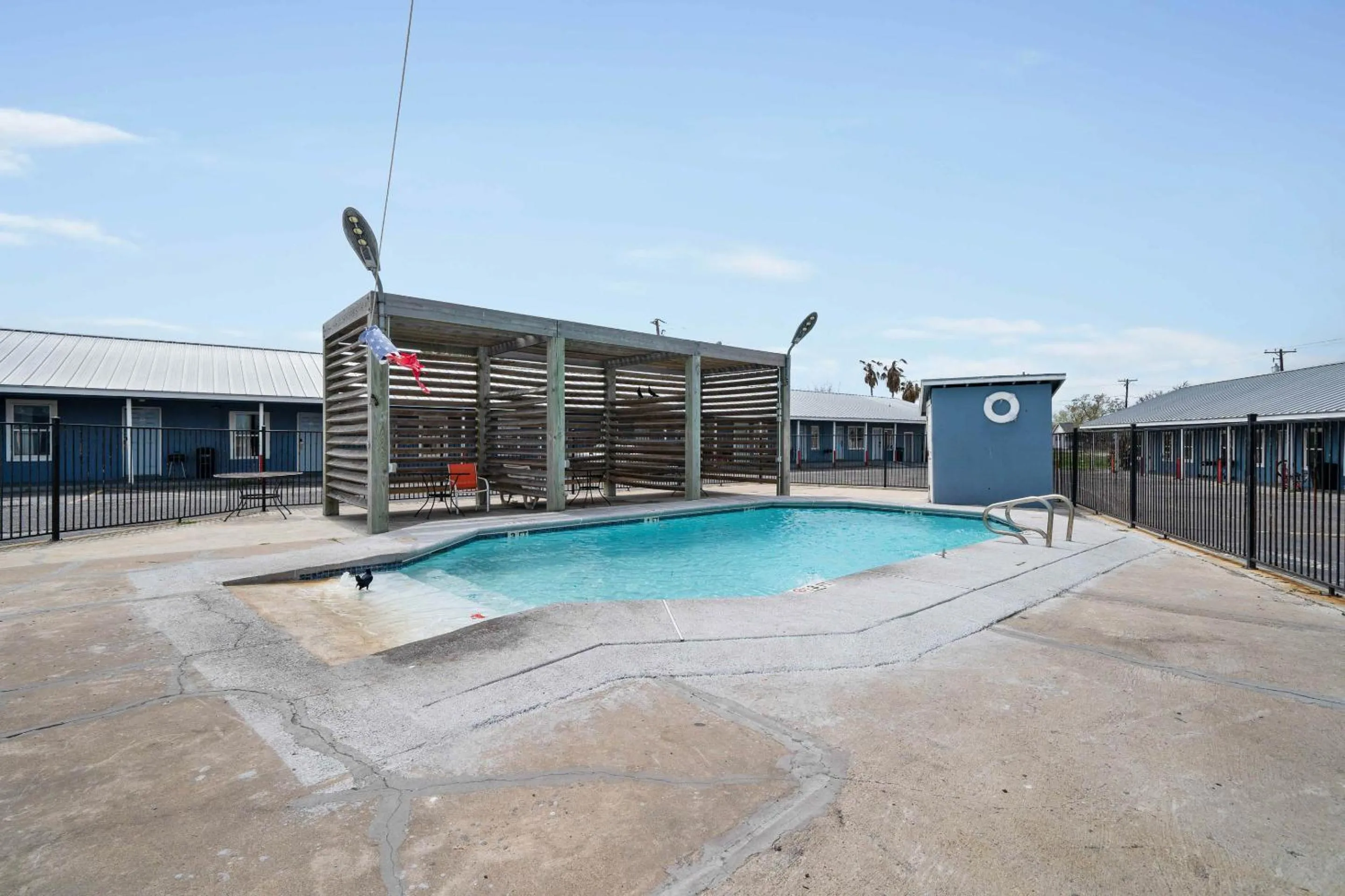 Swimming pool in OYO Hotel Rockport- Bay View