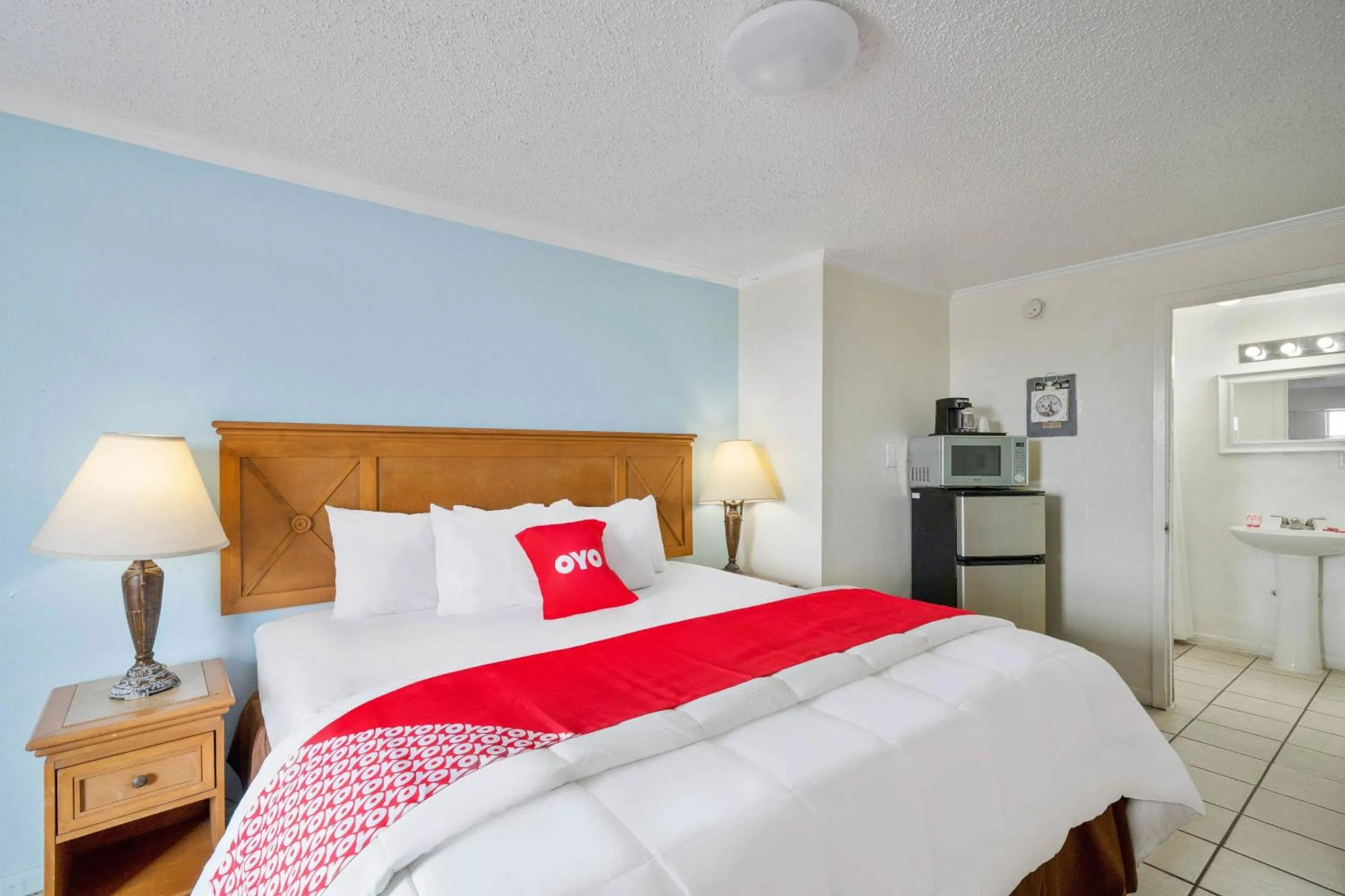 Bedroom, Bed in OYO Hotel Rockport- Bay View