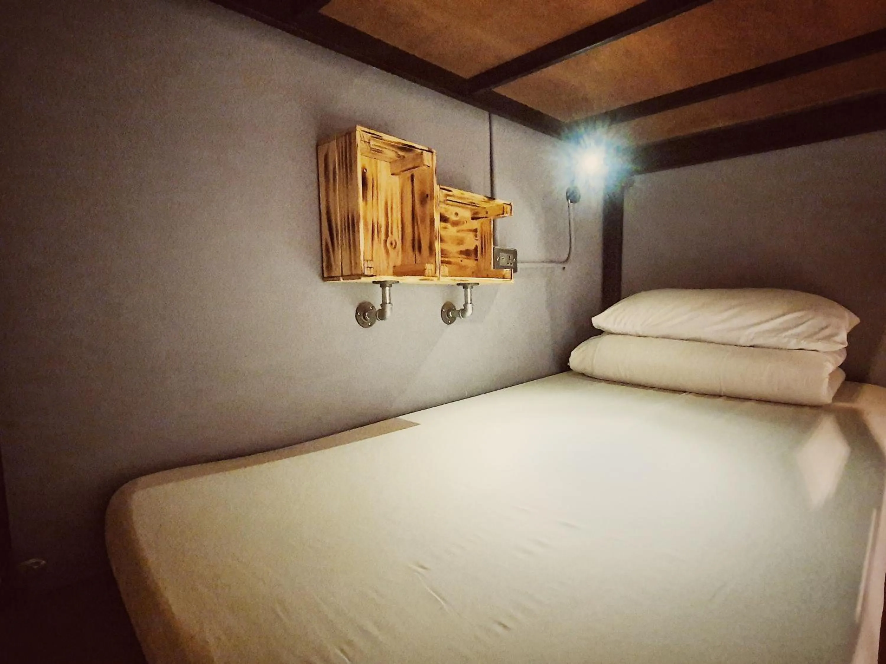 Bed in 62巷背包客棧 Lane62 Hostel