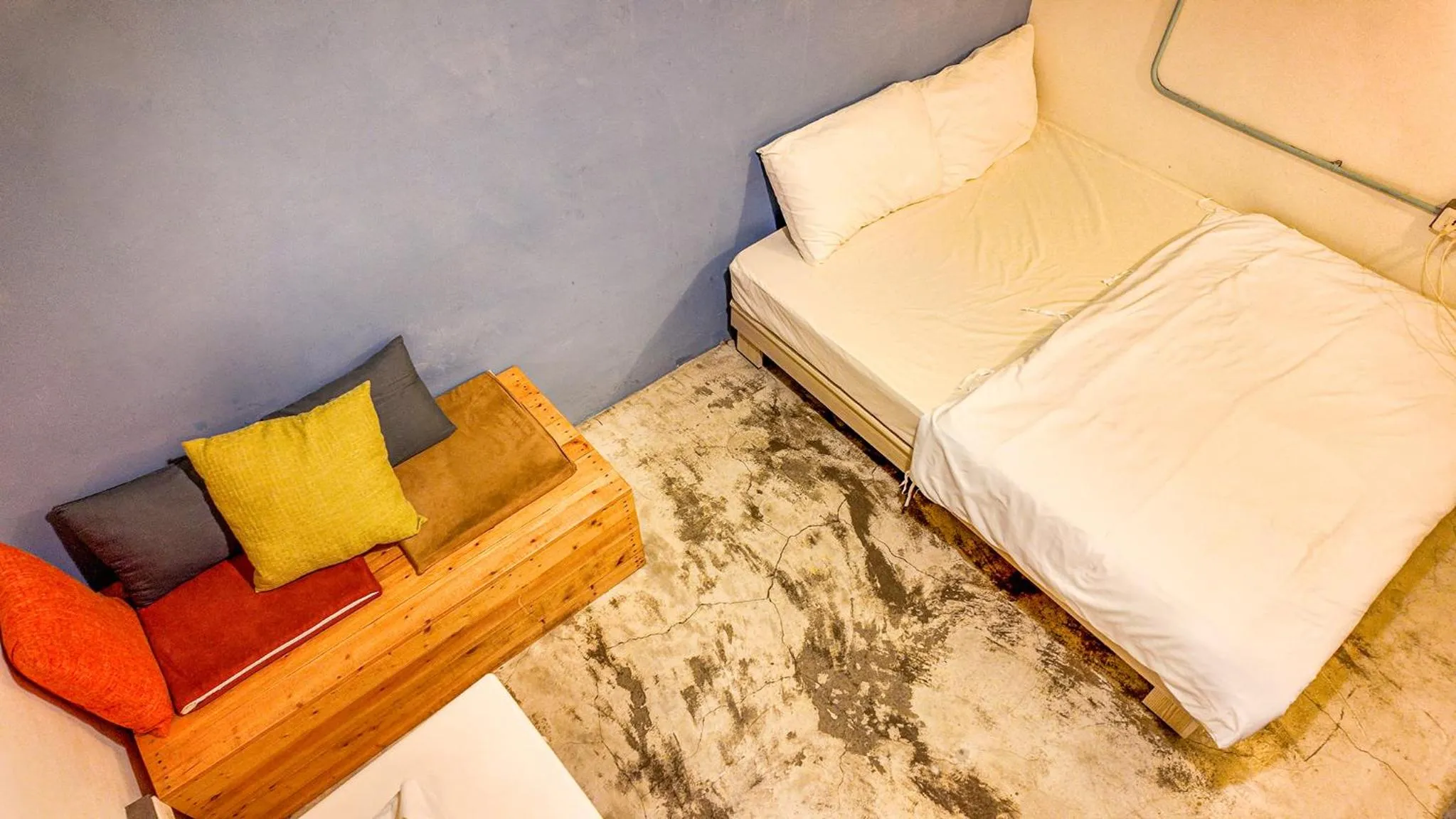 Bed in 62巷背包客棧 Lane62 Hostel