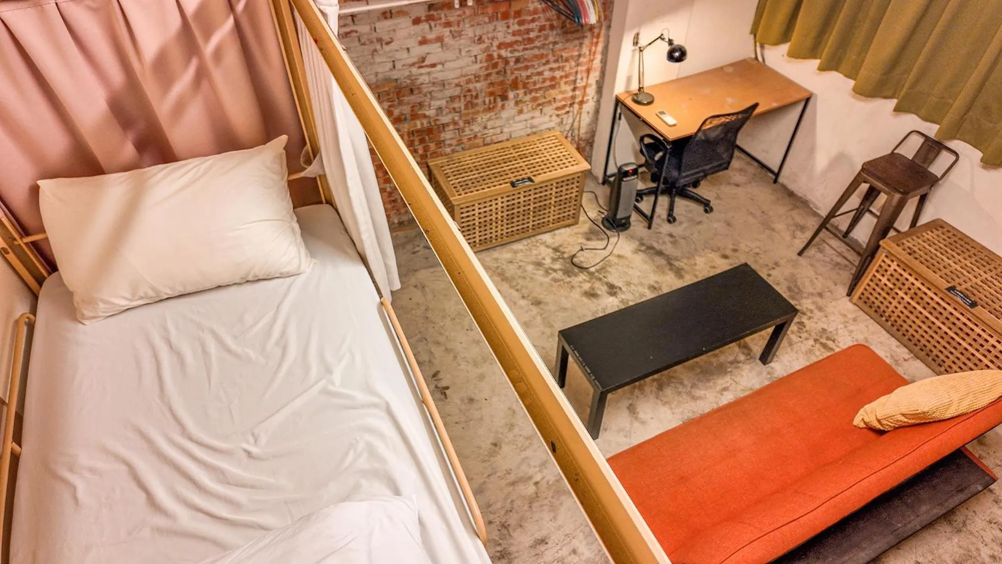 Bed in 62巷背包客棧 Lane62 Hostel