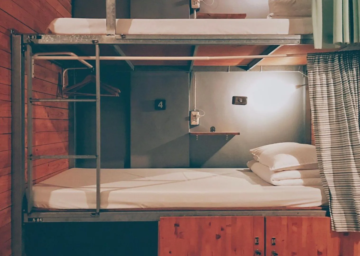 Decorative detail, Bed in 62巷背包客棧 Lane62 Hostel