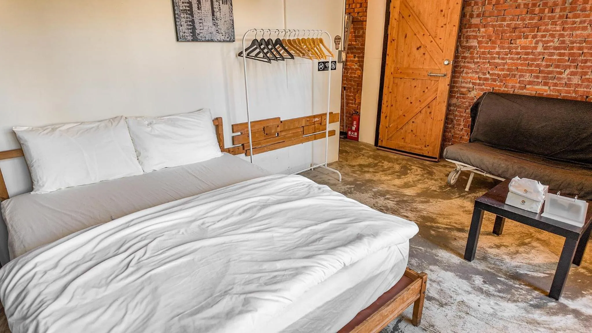 Bed in 62巷背包客棧 Lane62 Hostel