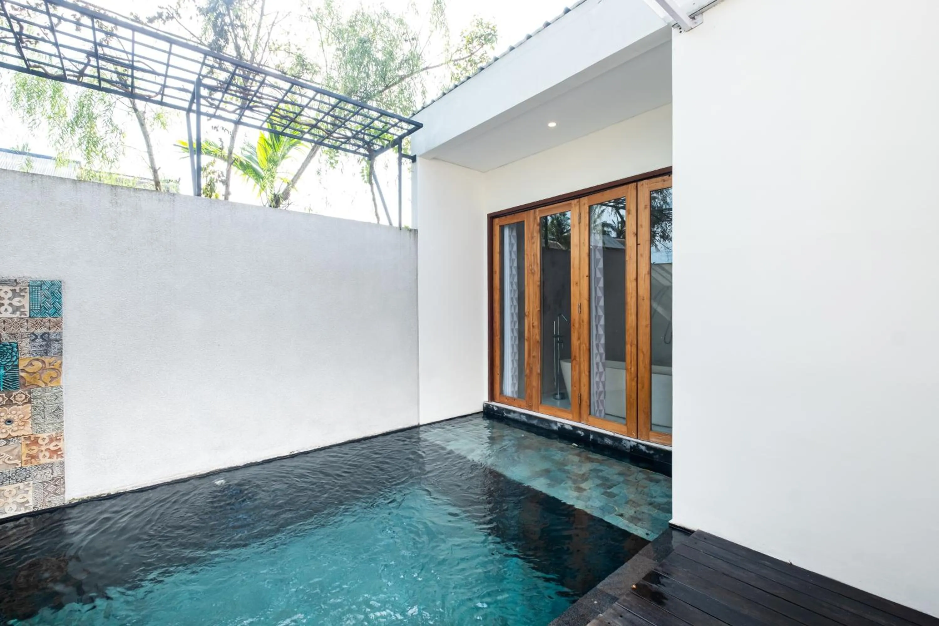 Pool view in Kakul Vila