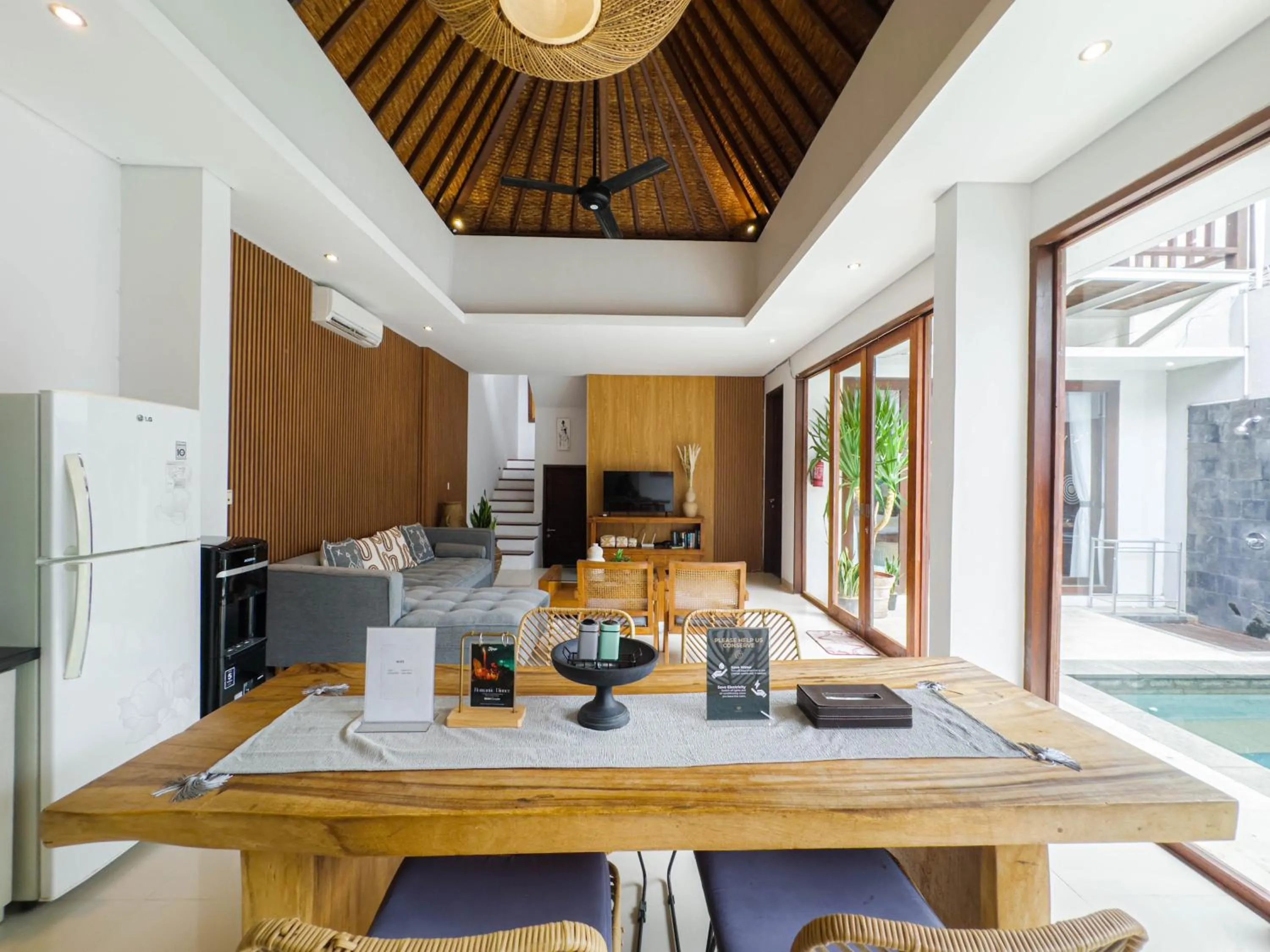 Dining area in Kakul Vila