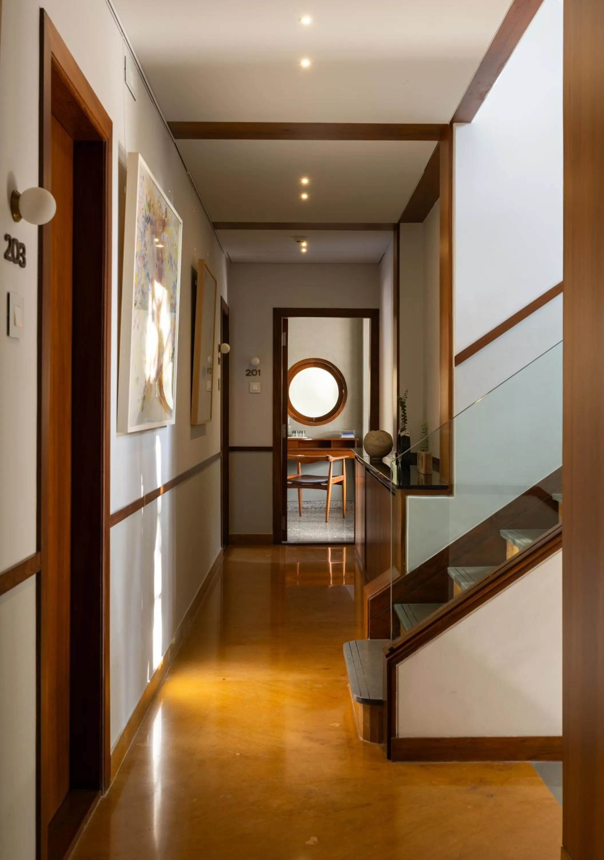 Lobby or reception in The Kin Hotel