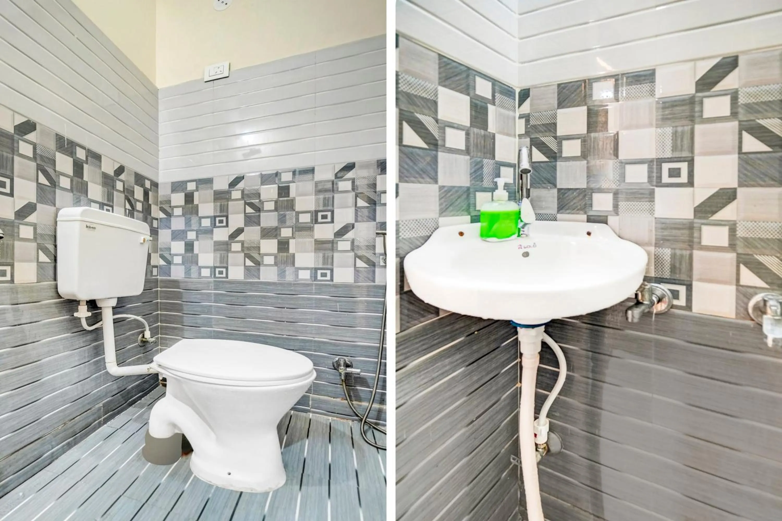 Bathroom in Super Townhouse Anisabad Near Mahavir Sansthan