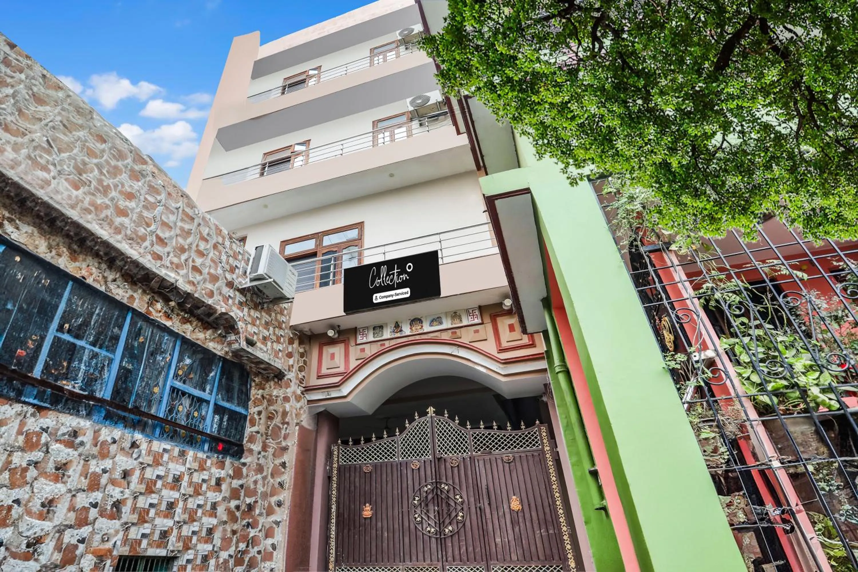 Facade/entrance in Super Collection O Jagannath Mandir Road Formerly Paradise Residency