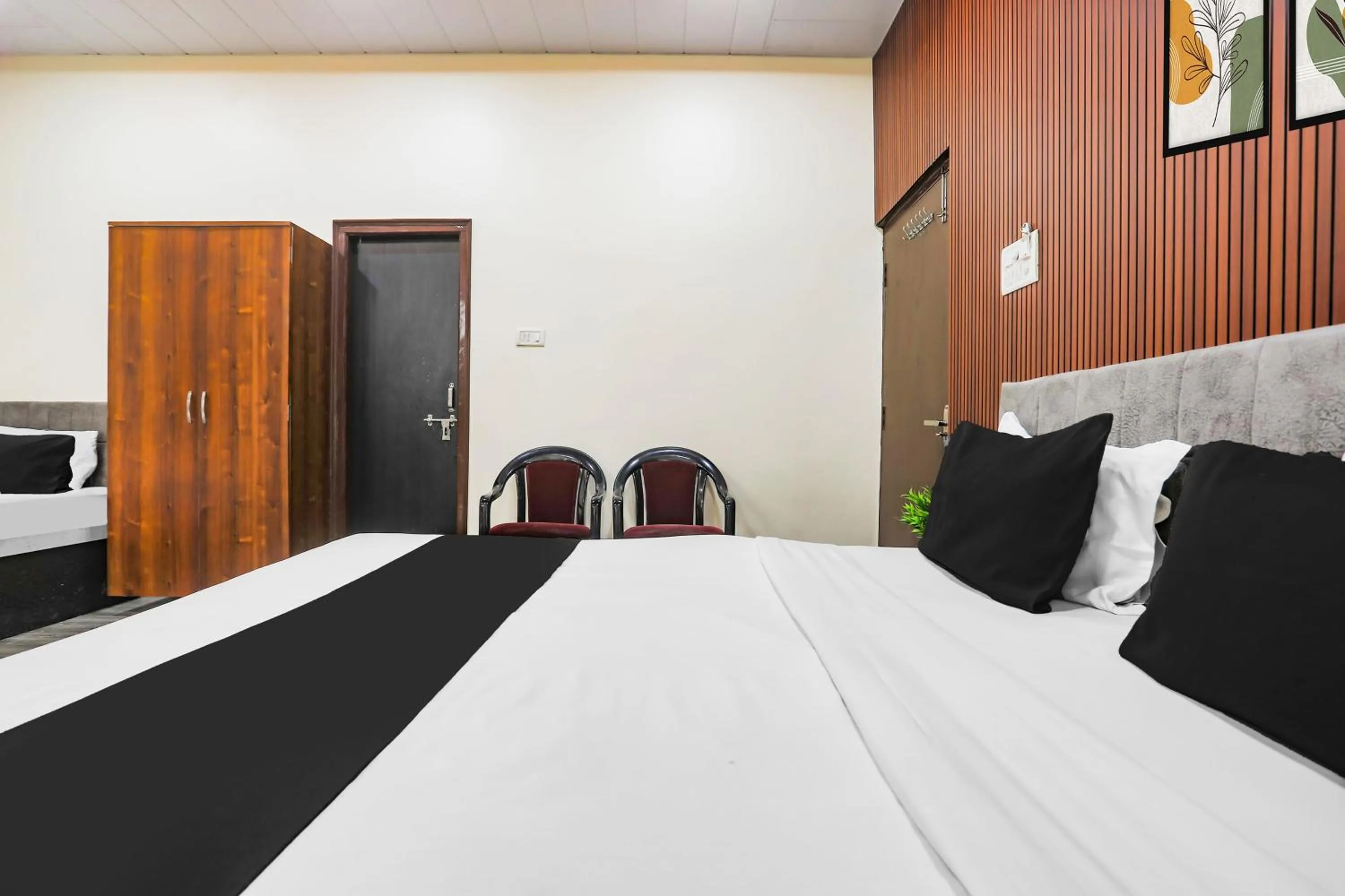 Bedroom, Bed in Super Collection O Jagannath Mandir Road Formerly Paradise Residency