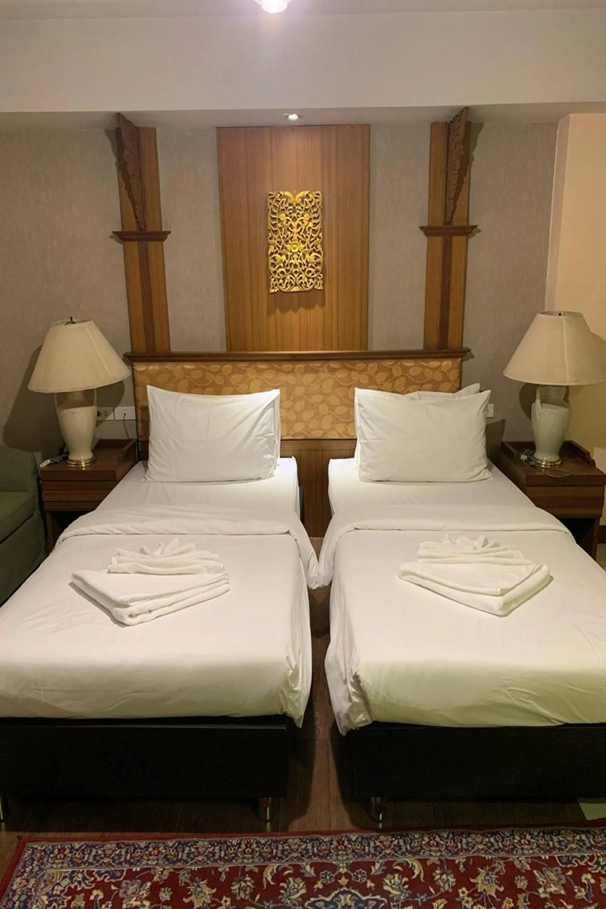 Bed in Kim Hotel At Morleng