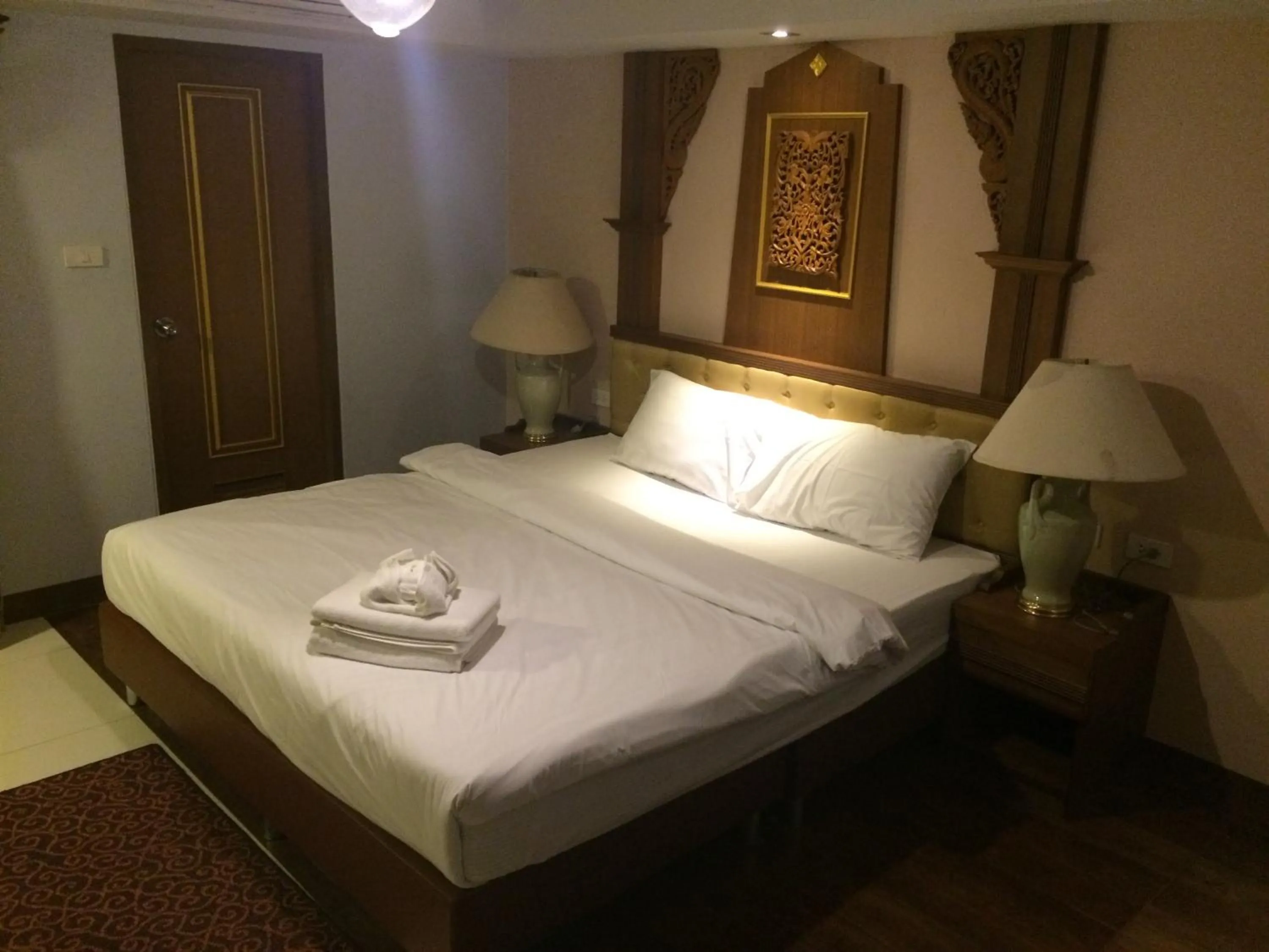 Bedroom, Bed in Kim Hotel At Morleng