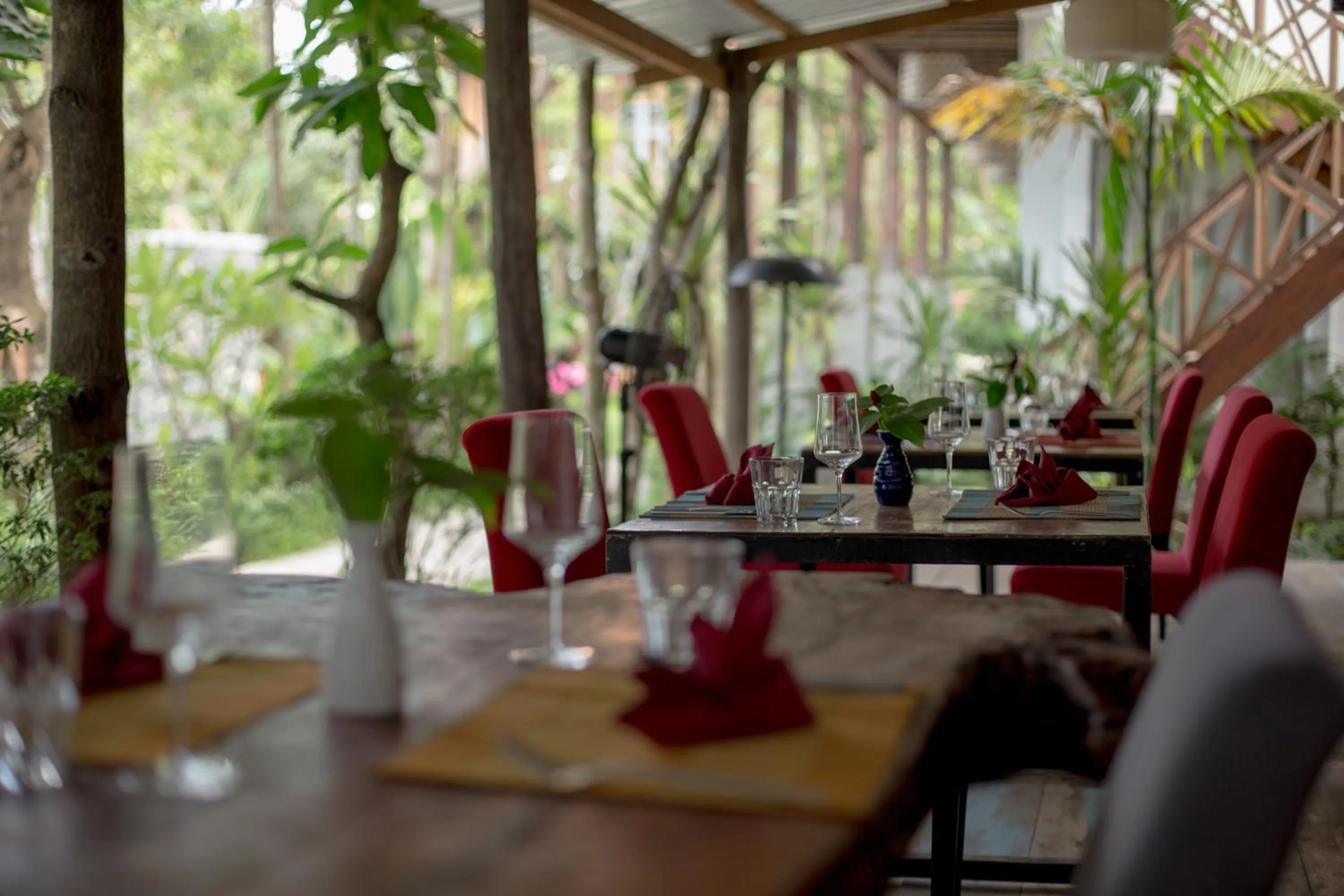 Restaurant/places to eat in Isann Lodge