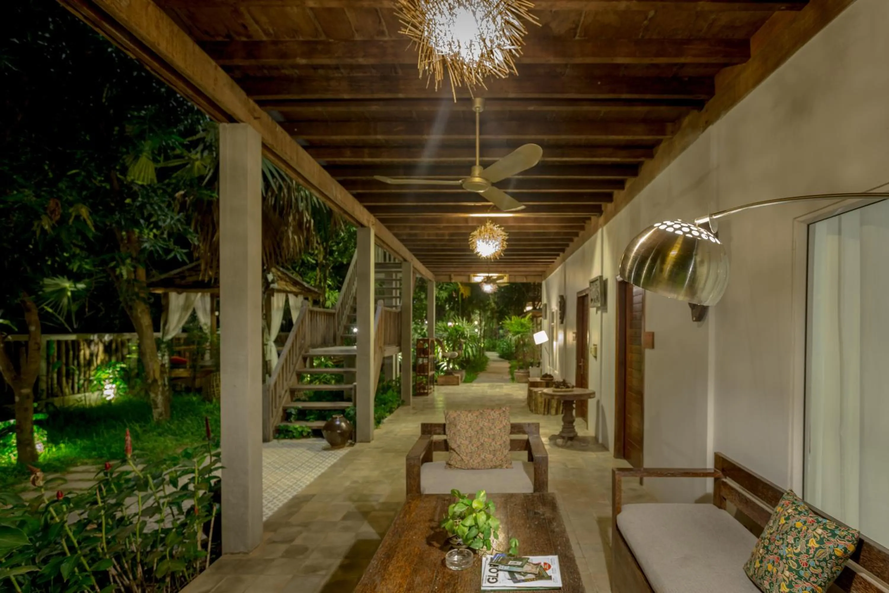 Patio in Isann Lodge