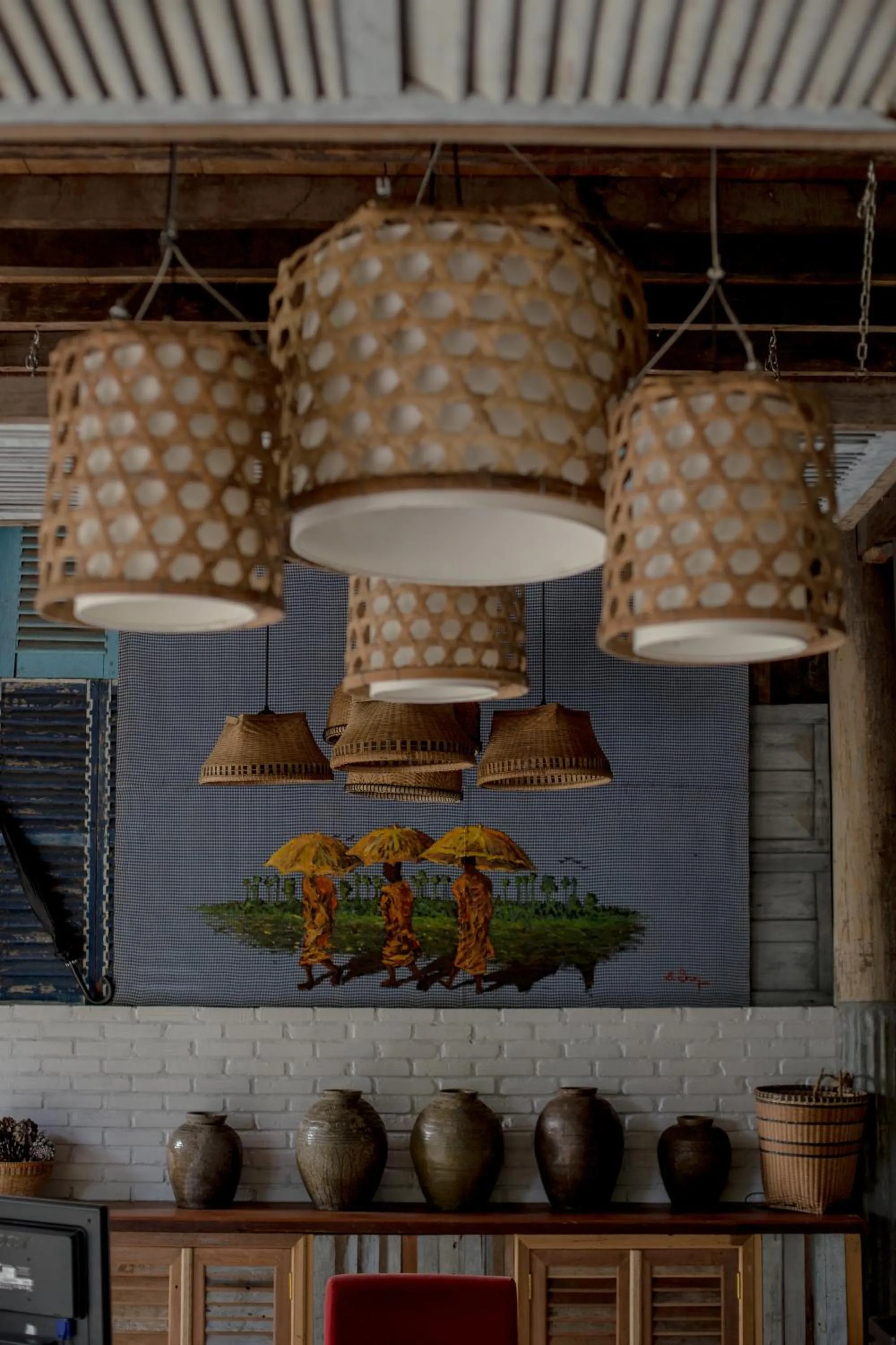 Decorative detail in Isann Lodge