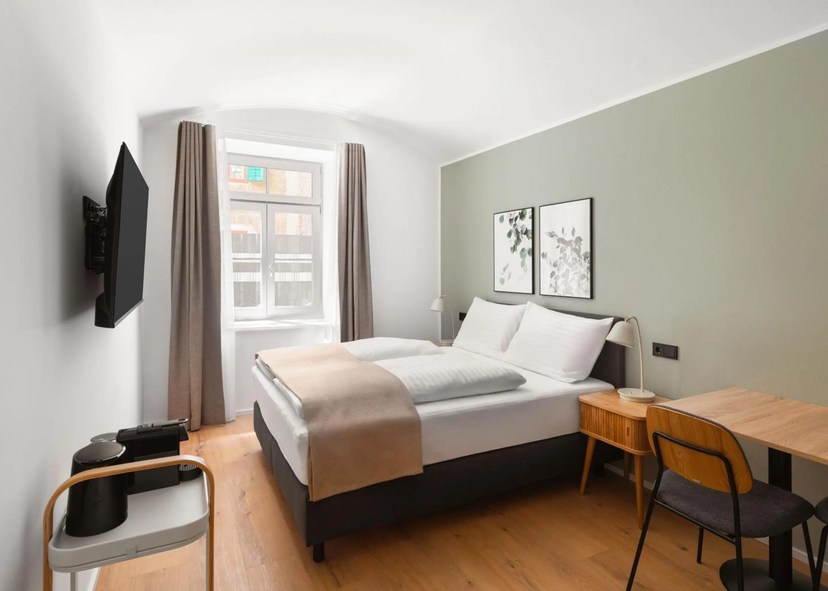 Bed in Limehome Graz Trauttmansdorffgasse