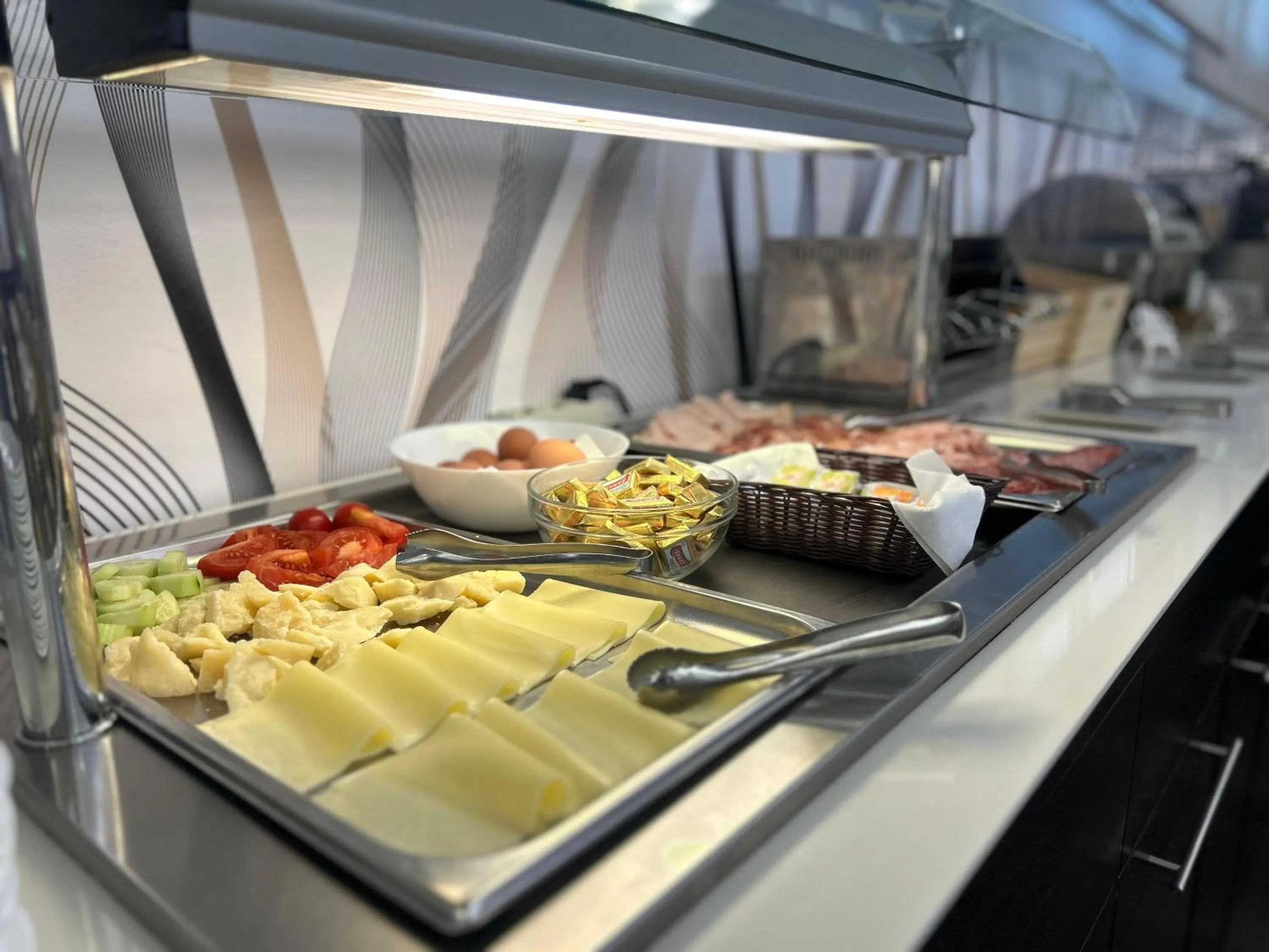 Breakfast in Best Western Cesena Hotel