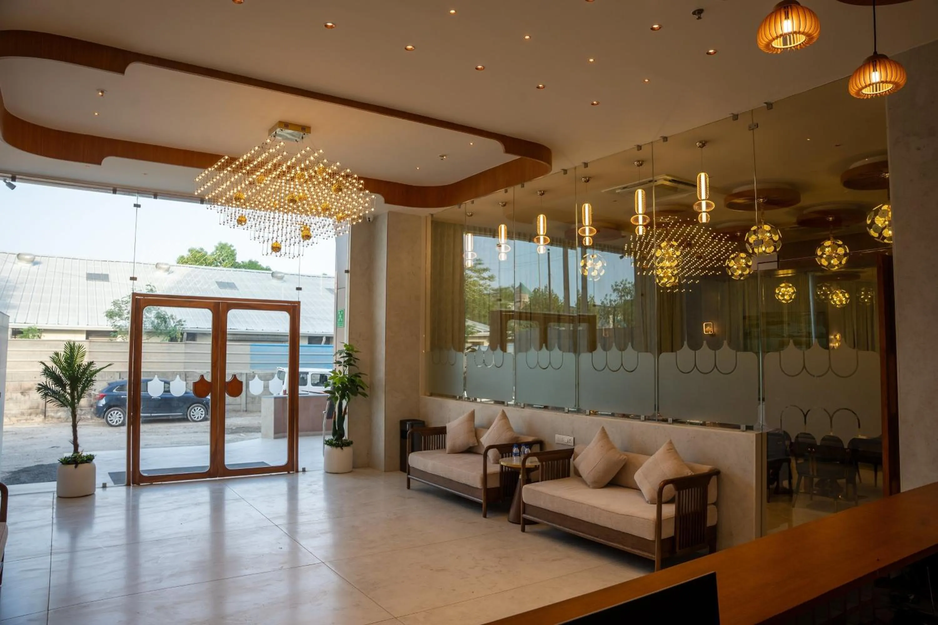 Lobby or reception in Hotel Grand Arose