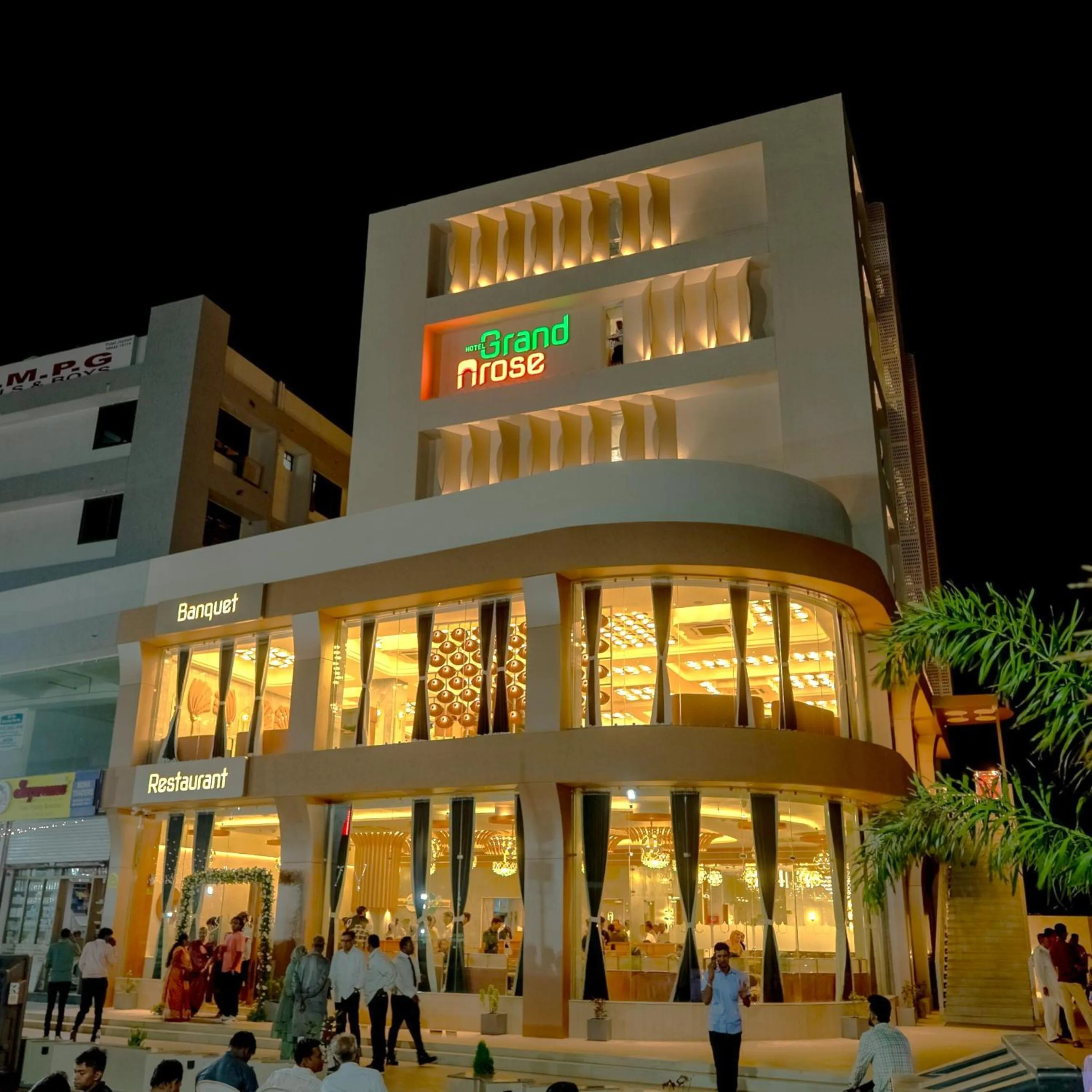 Property building in Hotel Grand Arose