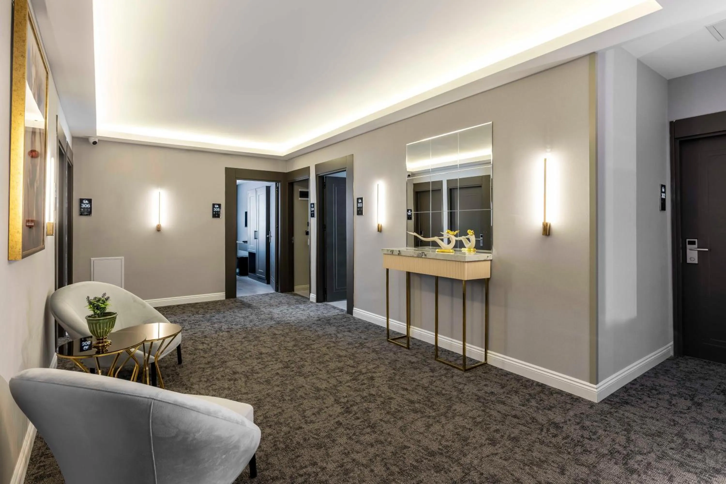 Floor plan in Sistina Old City Hotel