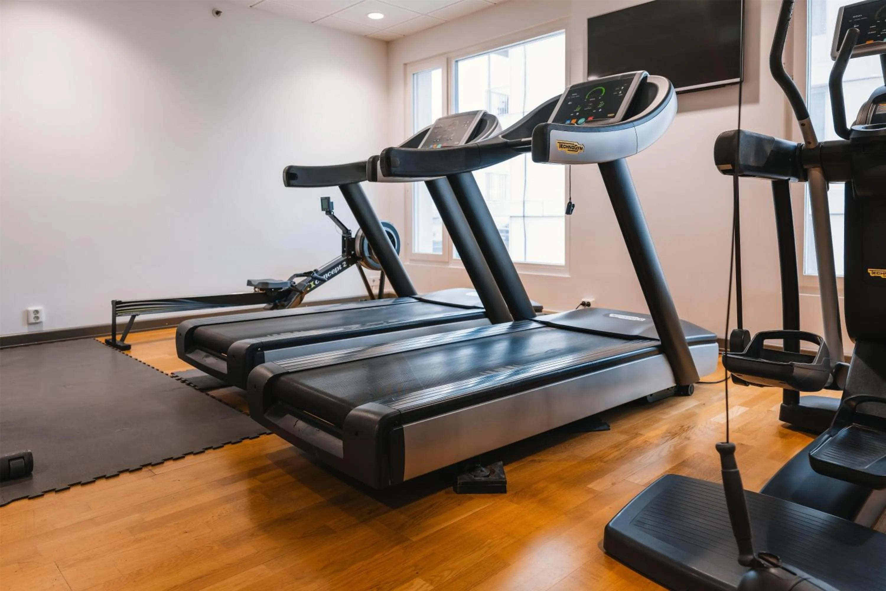 Fitness centre/facilities in Radisson Blu Metropol Helsingborg