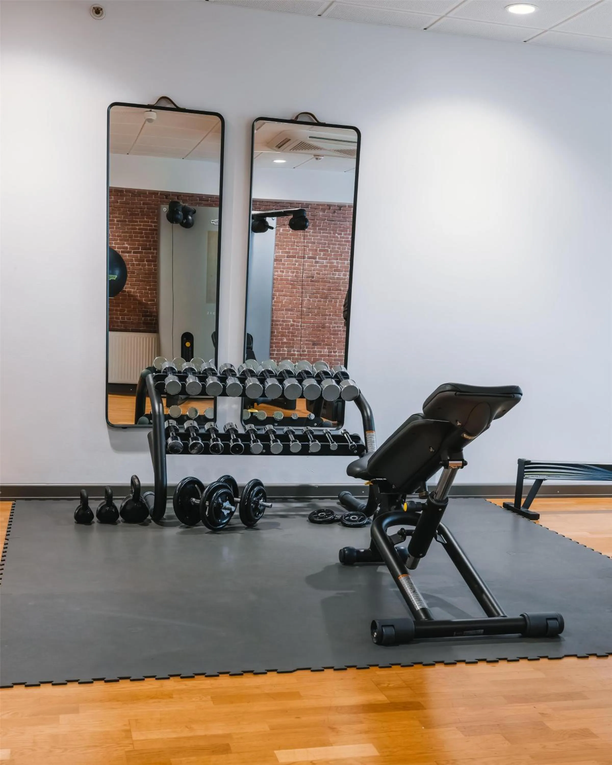 Fitness centre/facilities in Radisson Blu Metropol Helsingborg