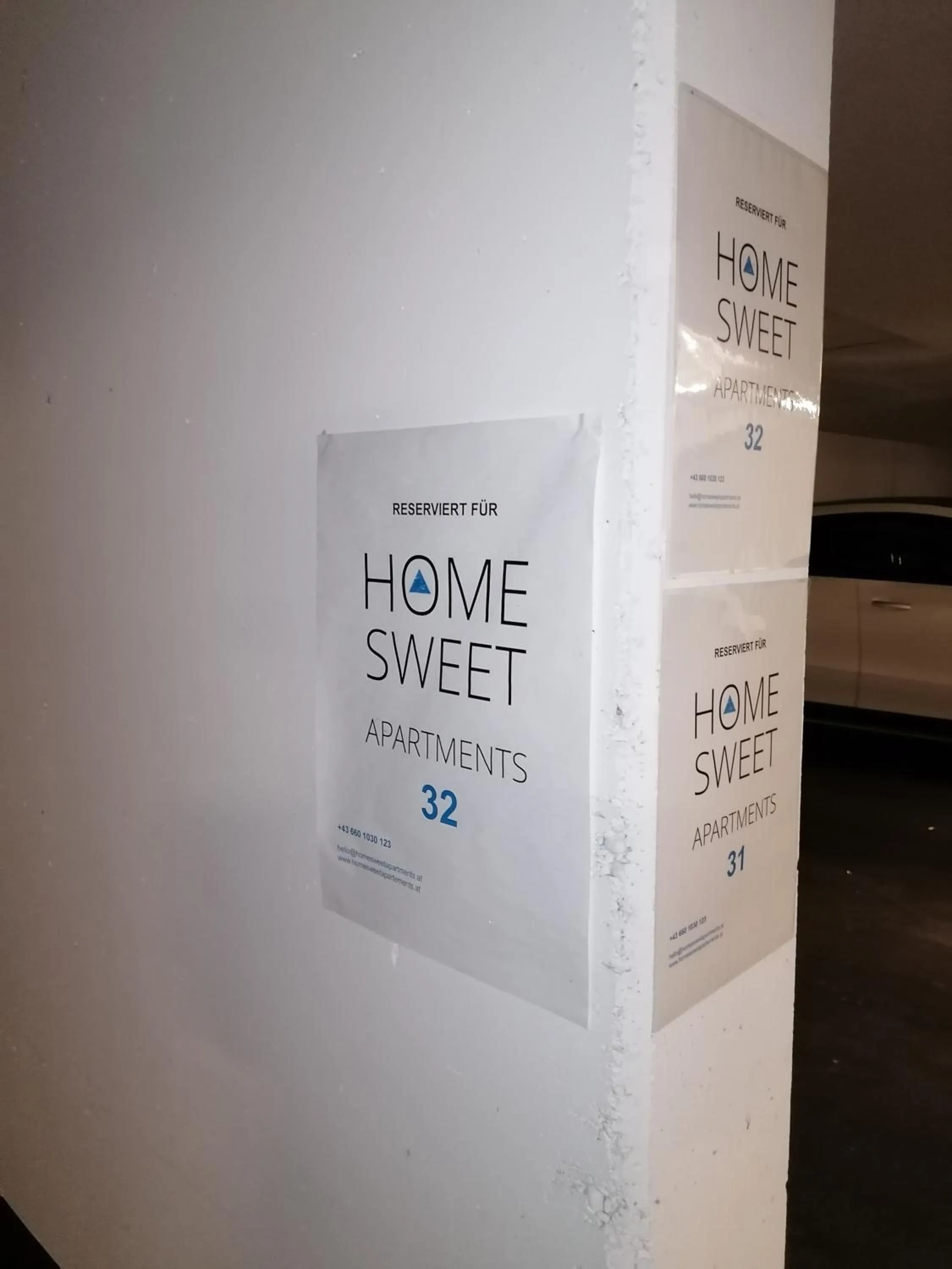 Parking in Home Sweet Apartments - A cozy welcome