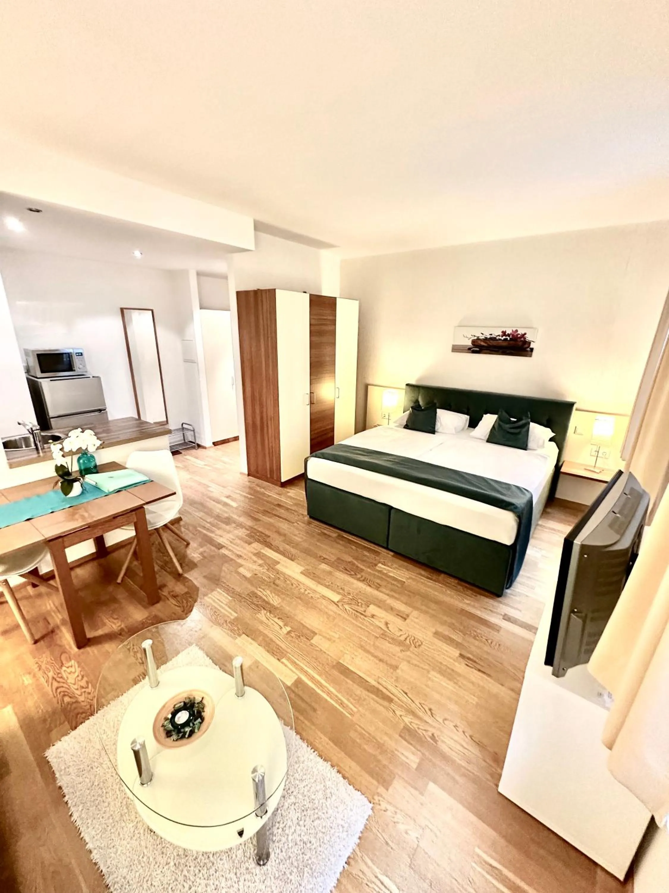 Bed in Home Sweet Apartments - A cozy welcome