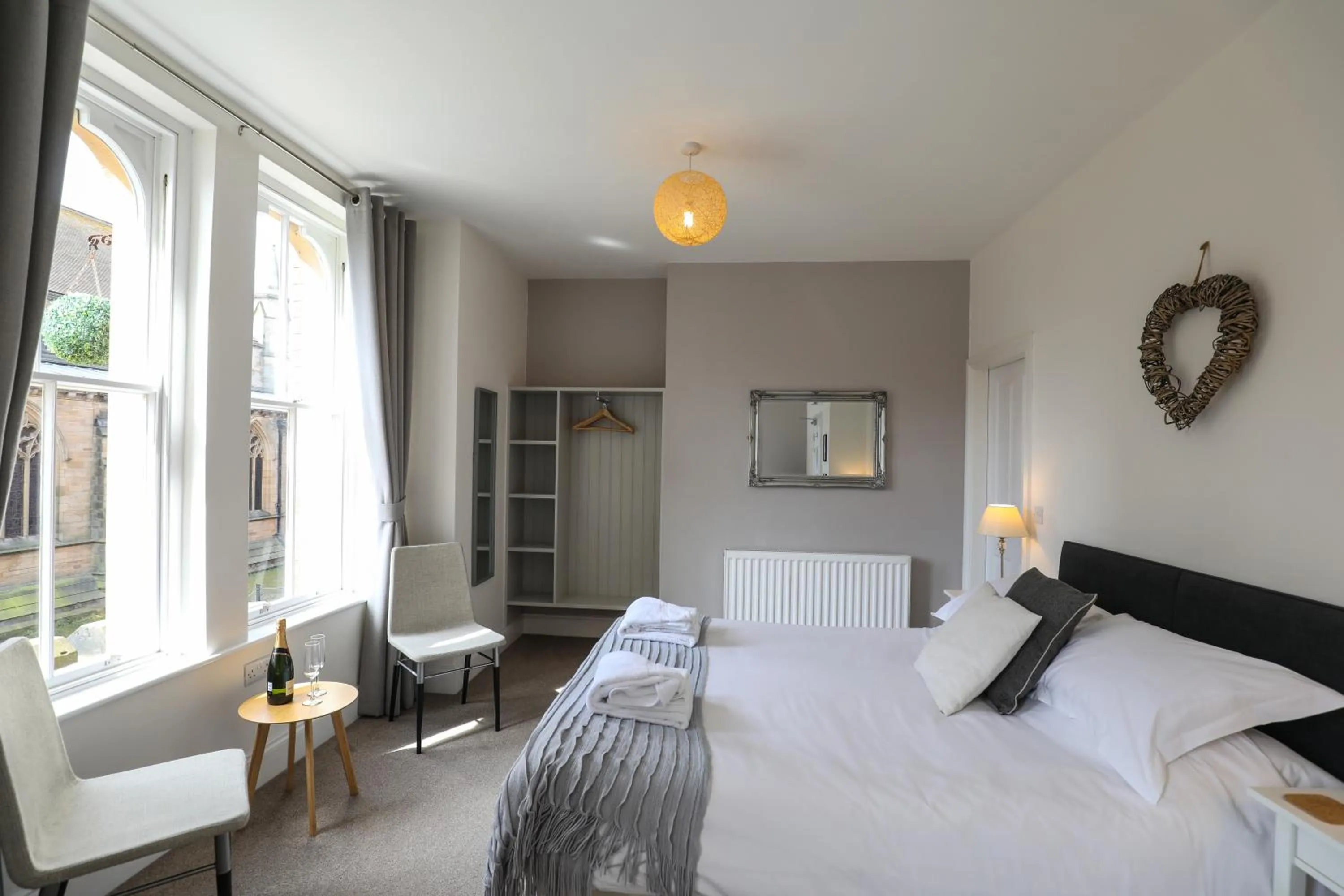 Bedroom, Bed in The Belfry Whitby