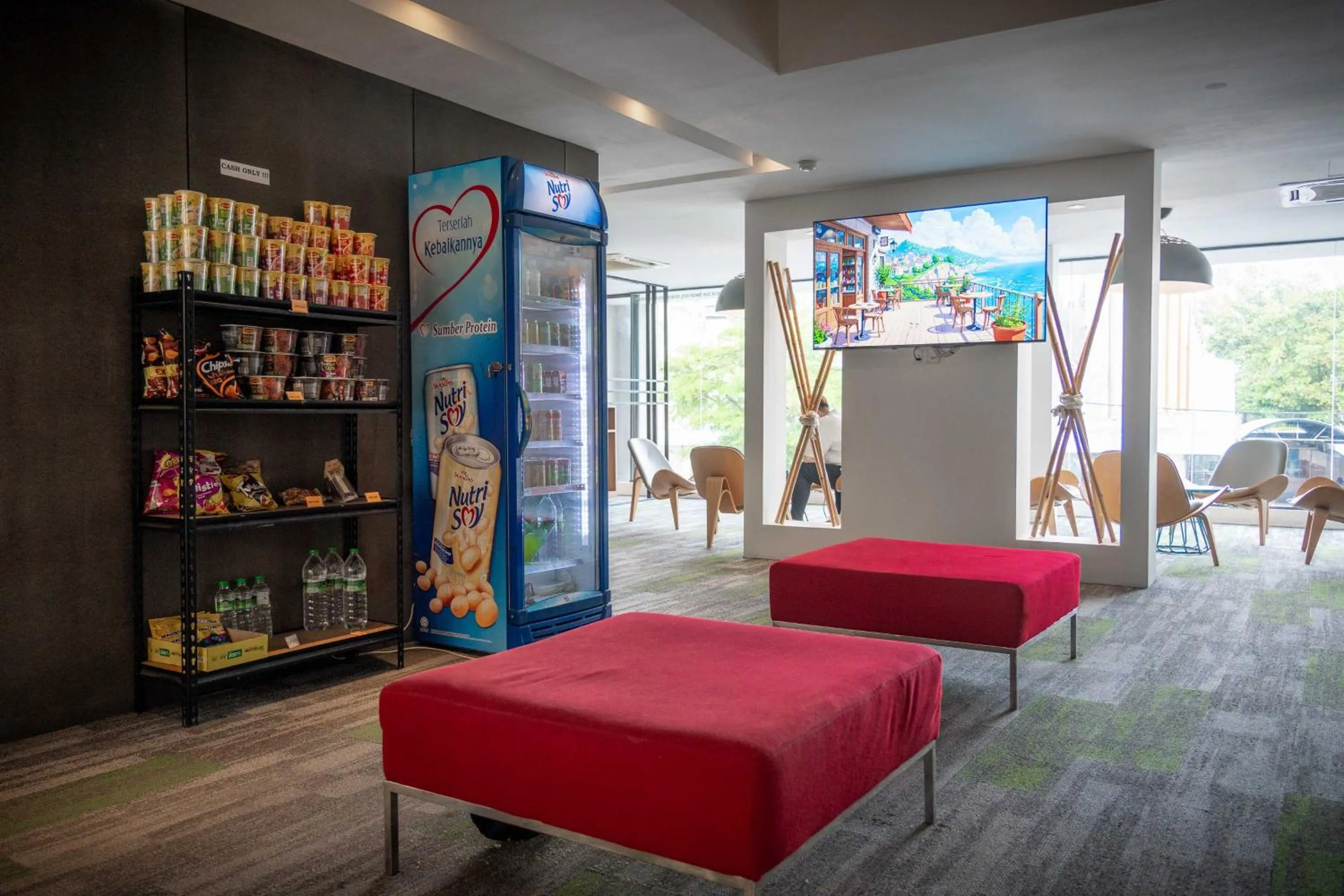 Lobby or reception in T+ Hotel Butterworth