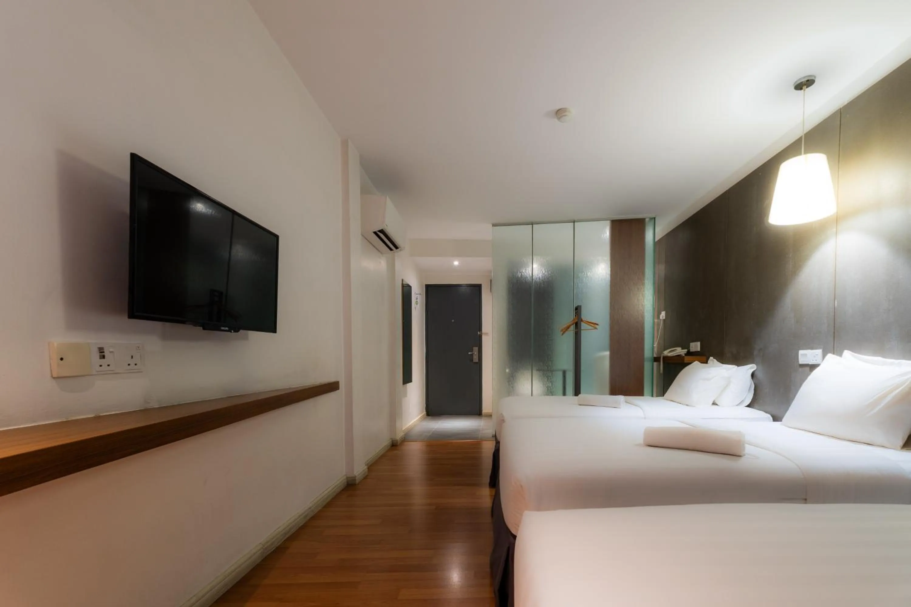 Bed in T+ Hotel Butterworth