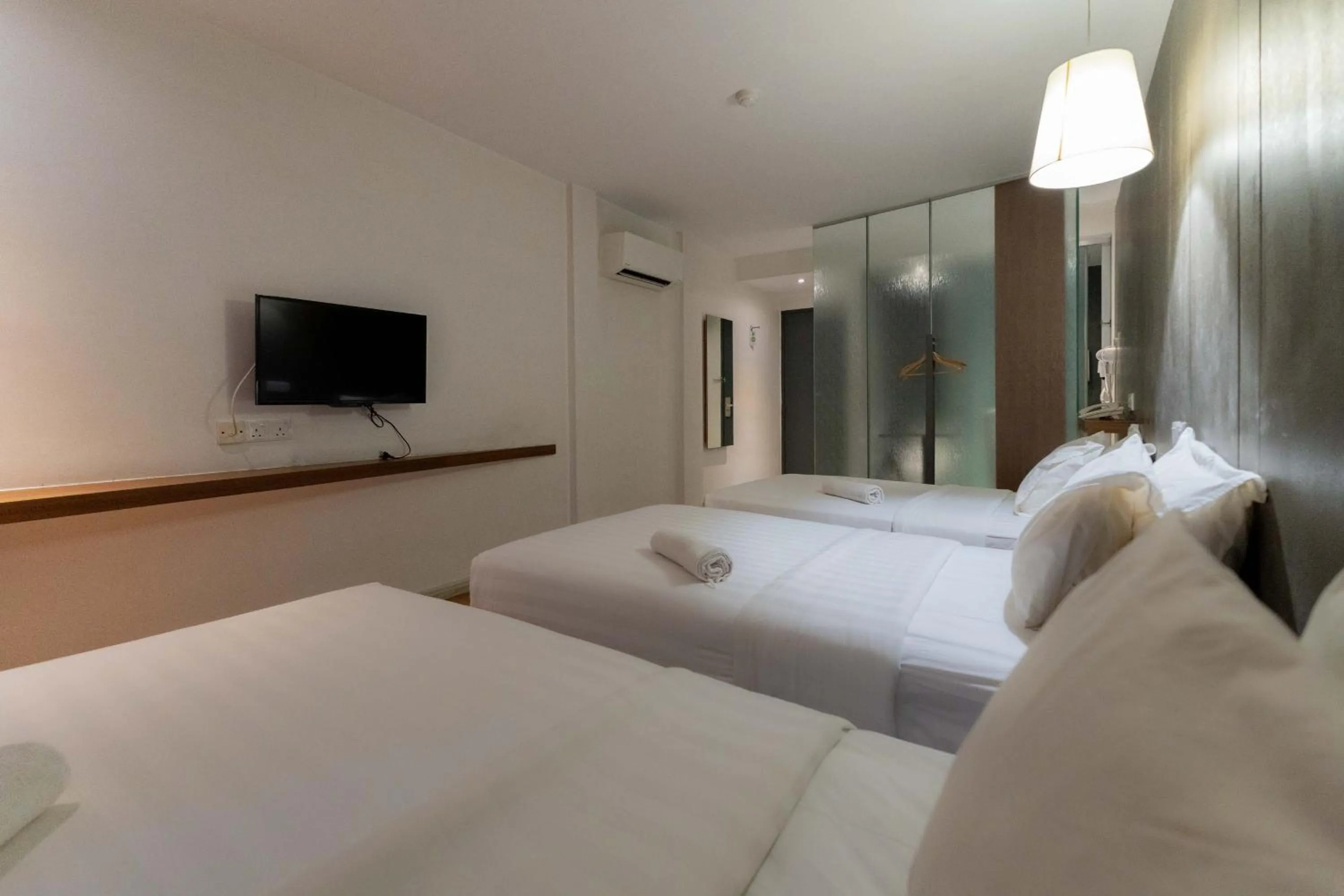 Bed in T+ Hotel Butterworth