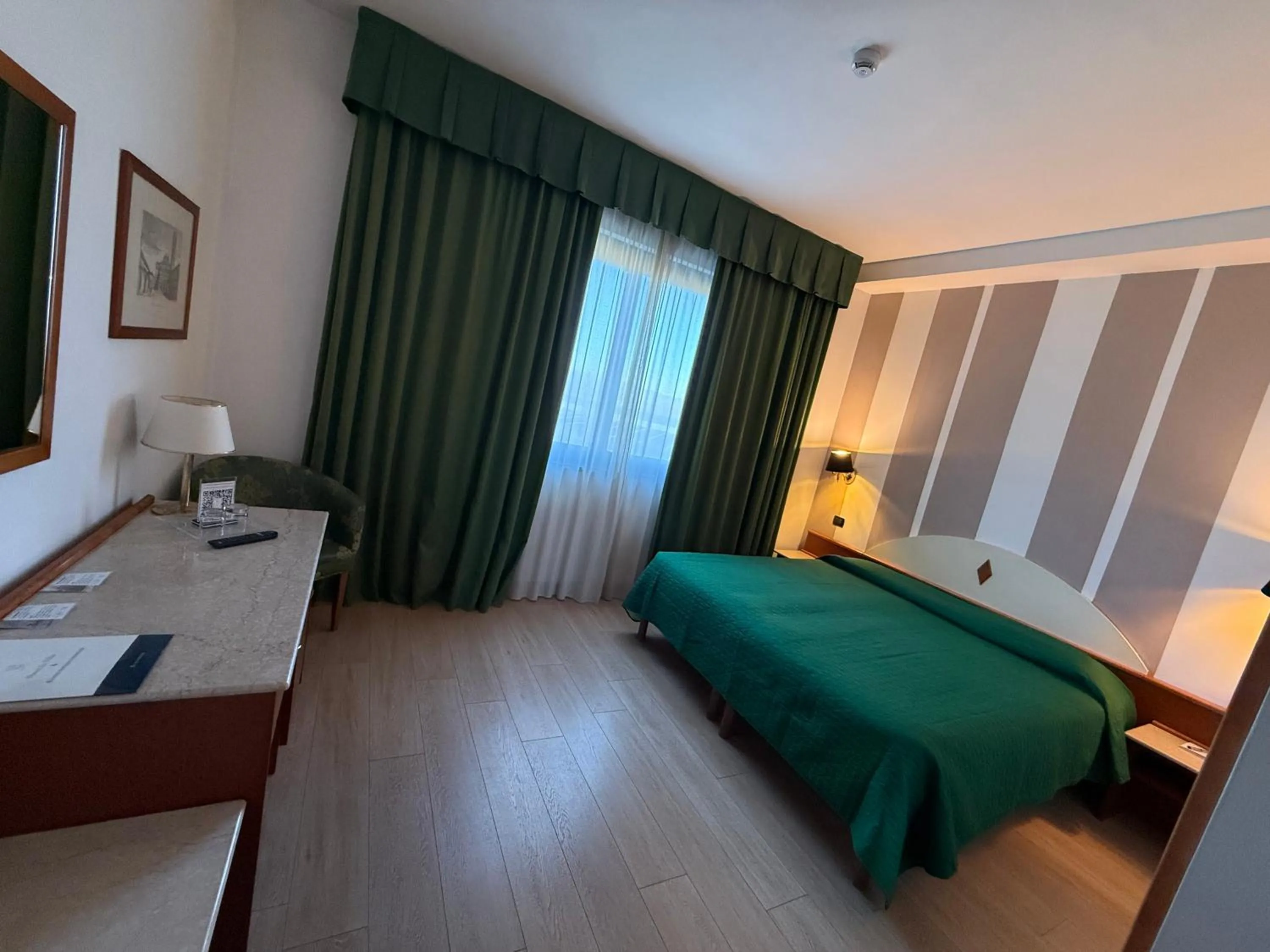 Bed in Hotel Le Ville