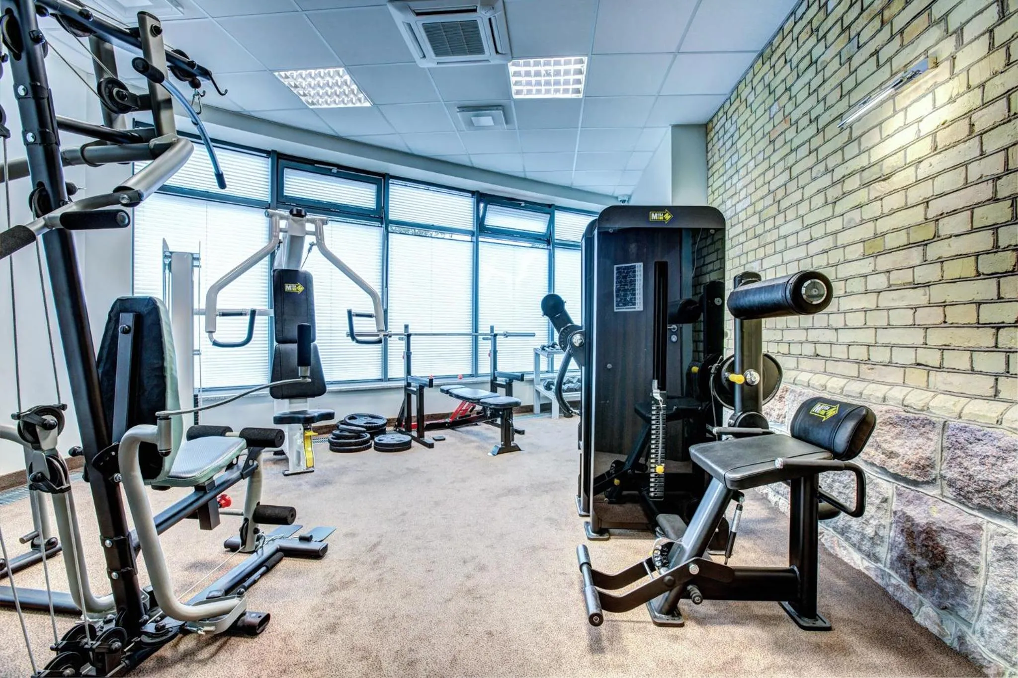 Fitness centre/facilities in Hotel Loft 1898